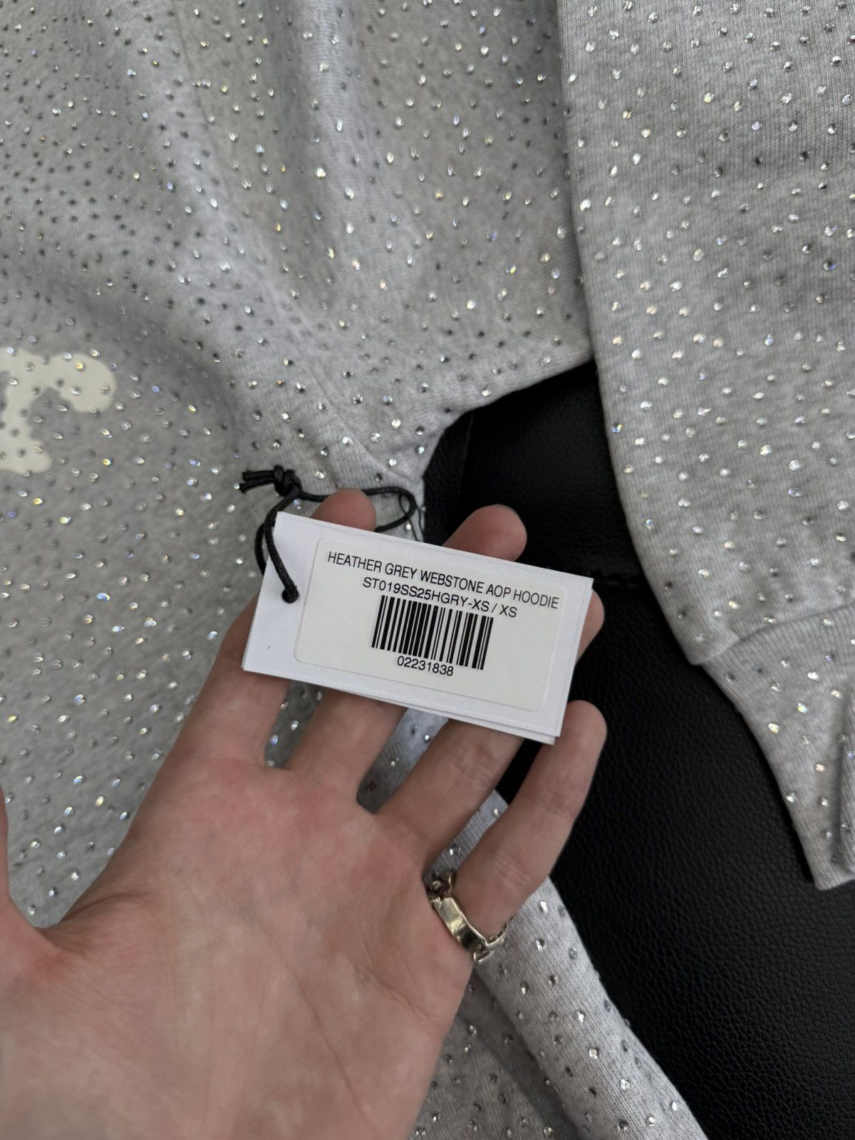 Sp5der Sp5der VVS Rhinestone Hoodie Size (XS) Brand New Size US XS / EU 42 / 0 - 9 Thumbnail