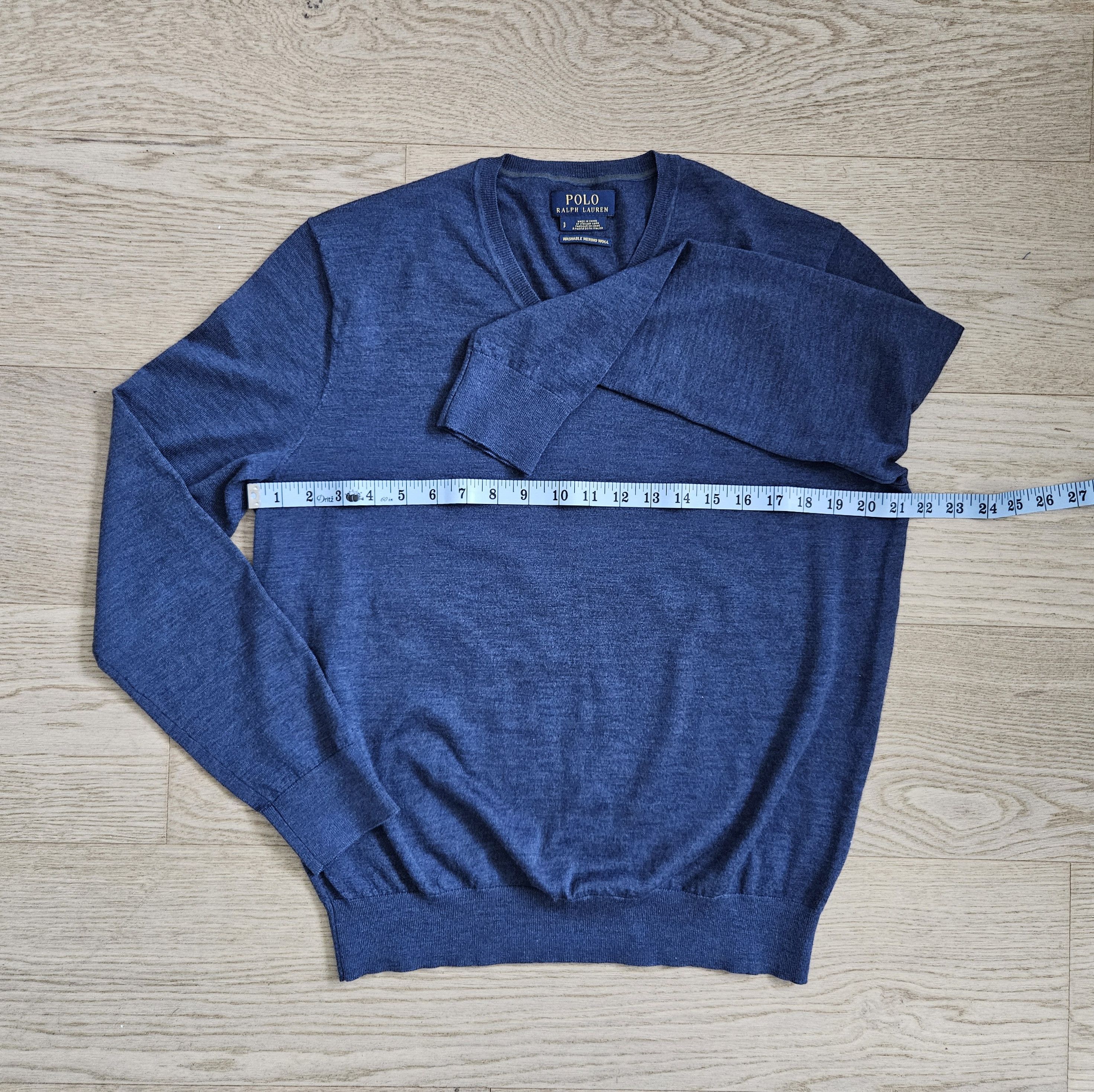Polo Ralph Lauren Polo Ralph Lauren Merino Wool V-Neck Sweater,Size SP / Small Size US S / EU 44-46 / 1 - 3 Thumbnail