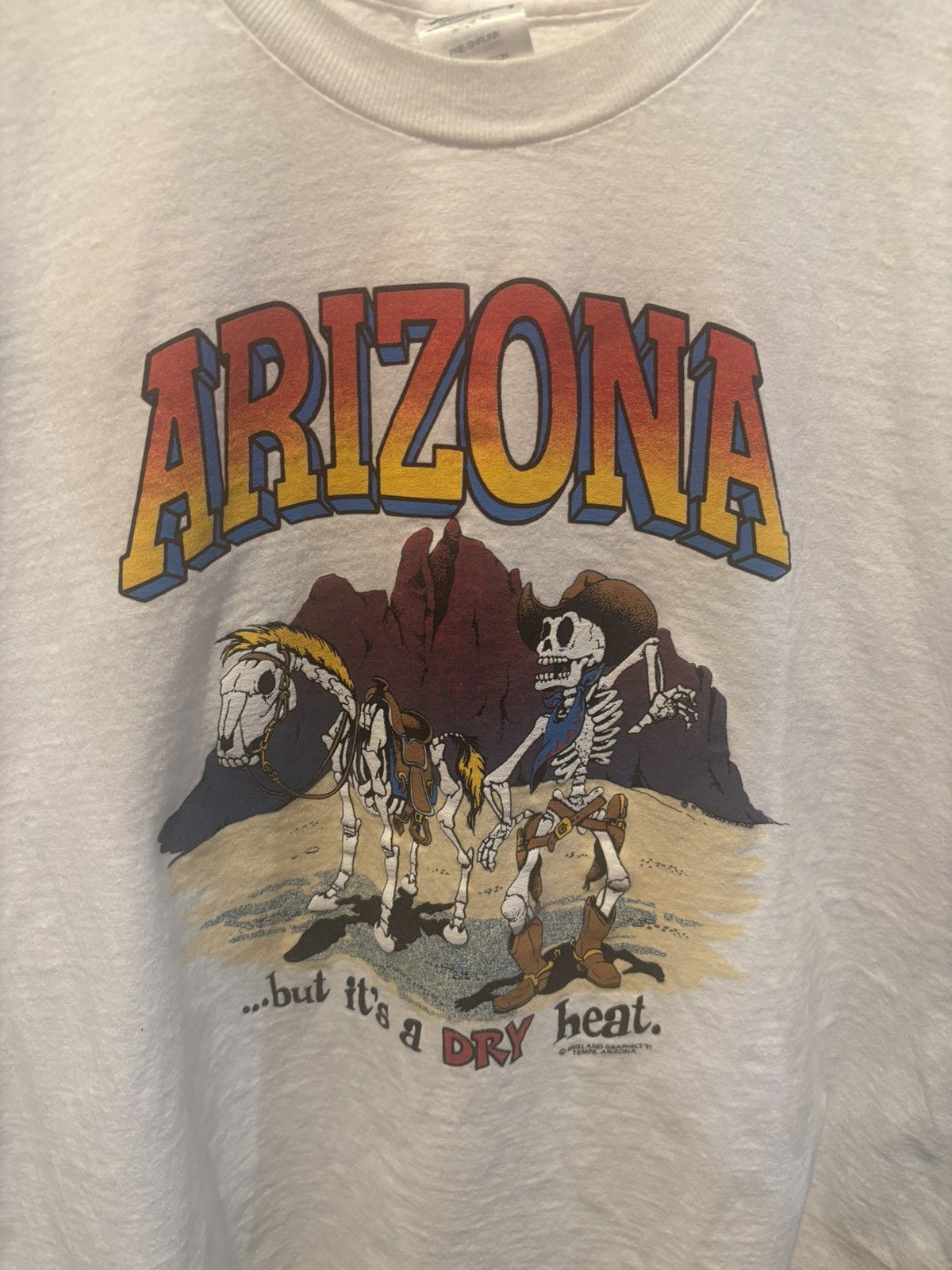 Vintage Tempe Arizona 1991 T-Shirt Size US L / EU 52-54 / 3 - 2 Thumbnail
