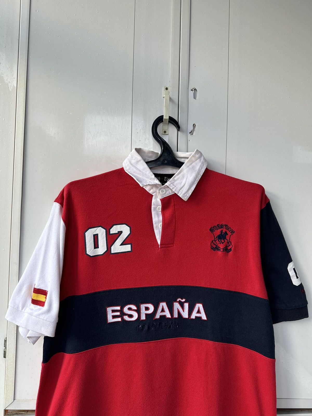 Polo Ralph Lauren 🇪🇸Vintage Polo Ralph Style Spain Logo Size US L / EU 52-54 / 3 - 7 Thumbnail