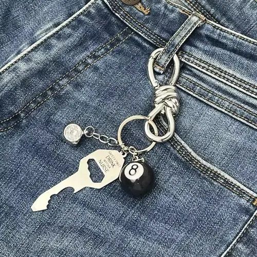 Jewelry Matsusaka x Fuji Silver Chain Jeans Carabiner Size ONE SIZE - 3 Thumbnail