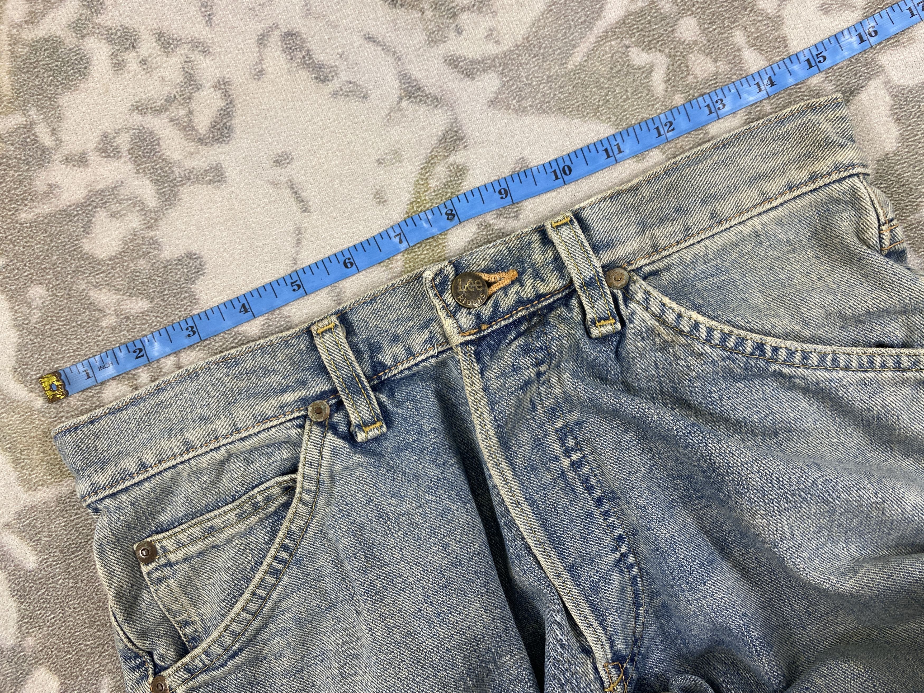 If Six Was Nine Redline Vintage Lee Jeans 30x33.5 Denim- JN3575 Size US 30 / EU 46 - 5 Thumbnail