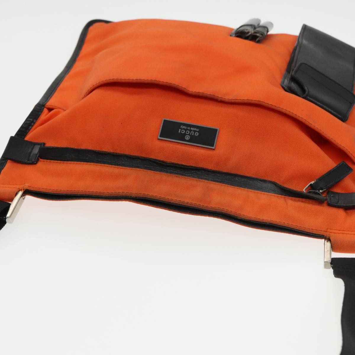 Gucci GUCCI Shoulder Bag Nylon Orange 019 019 Size ONE SIZE - 6 Thumbnail