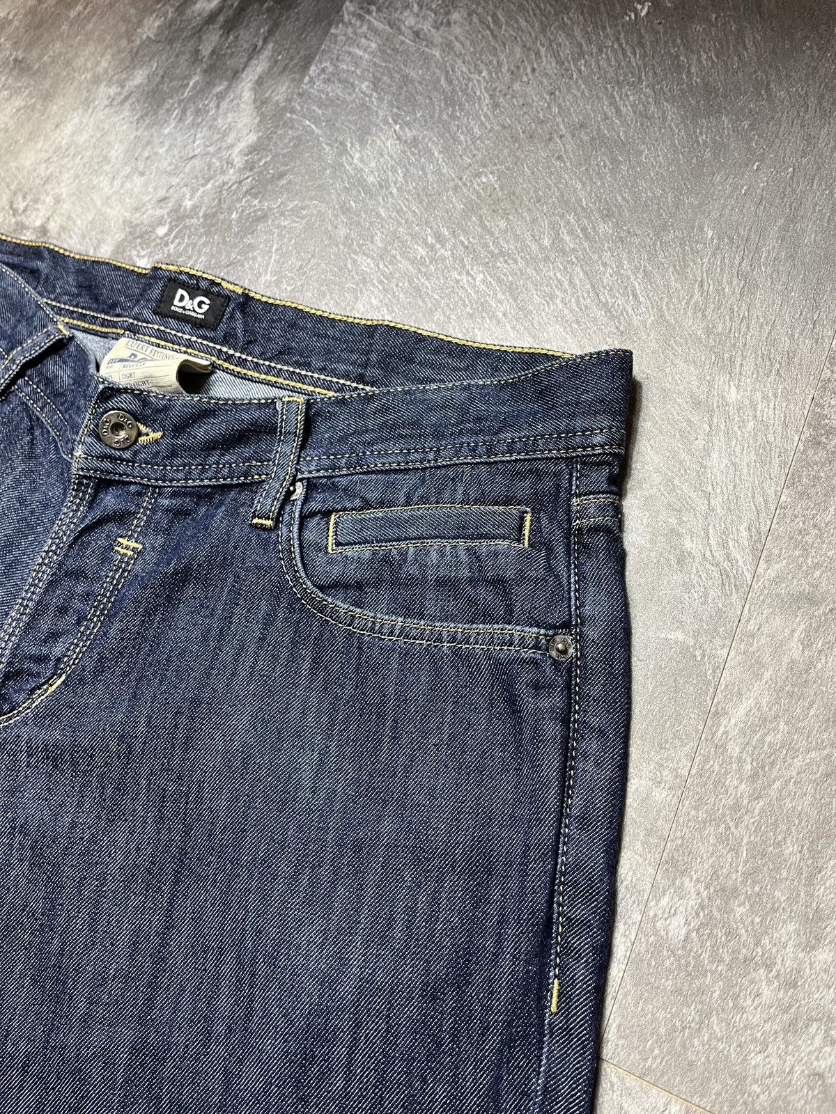 Dolce & Gabbana Dolce Gabbana Vintage Denim Jeans Baggy Faded Size US 34 / EU 50 - 10 Thumbnail