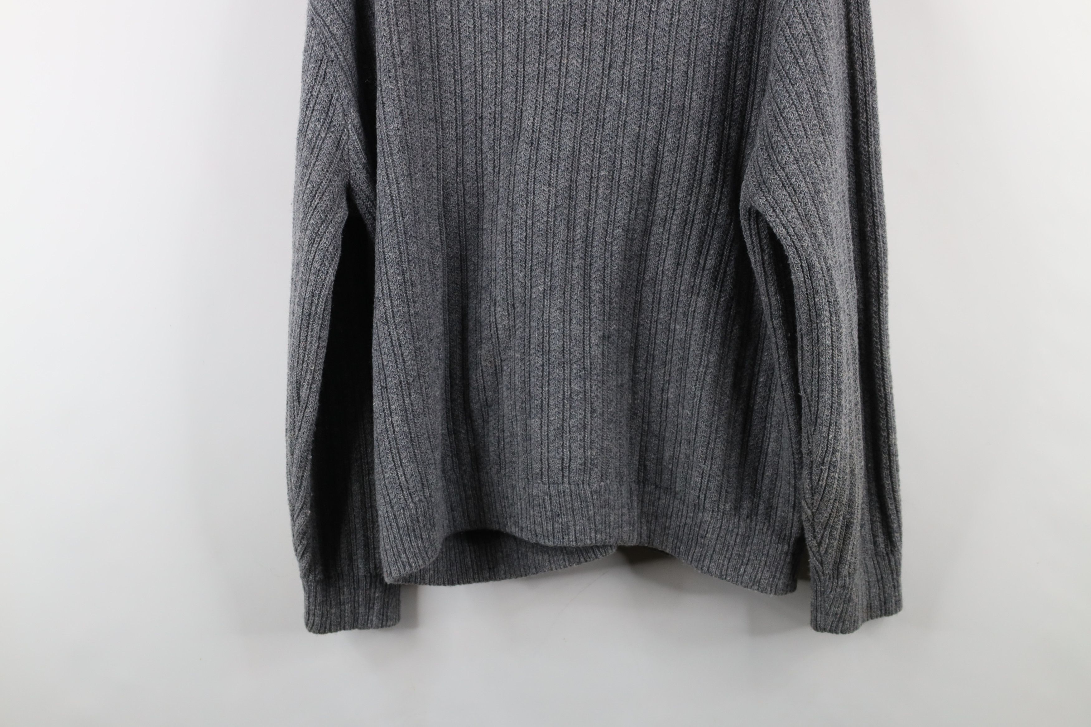 Vintage Vintage 50s Rockabilly Trim Ribbed Knit Cardigan Sweater USA Size US XL / EU 56 / 4 - 14 Thumbnail