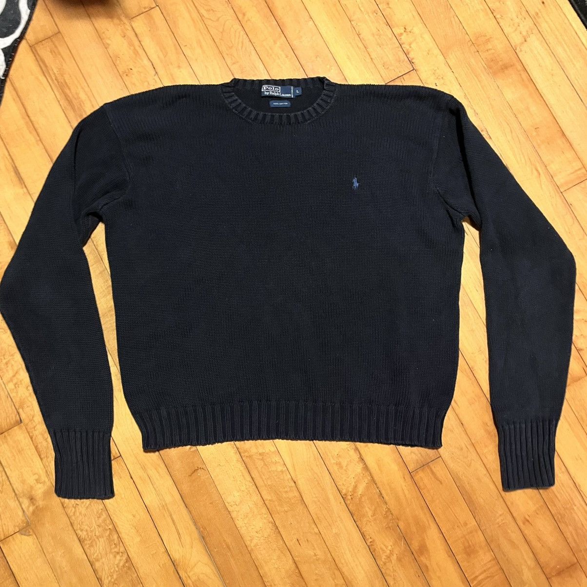 Polo Ralph Lauren Vintage polo ralph lauren navy sweater Size US L / EU 52-54 / 3 - 1 Thumbnail
