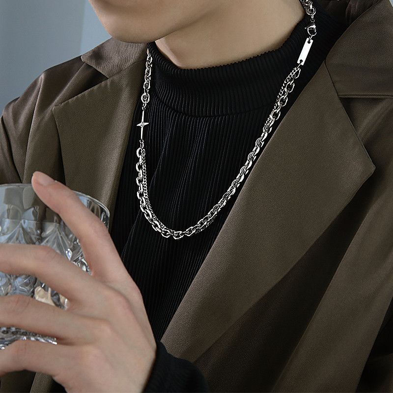 Other New Trend STEAL! Y2K Chains Necklace Chain Size ONE SIZE - 1 Thumbnail