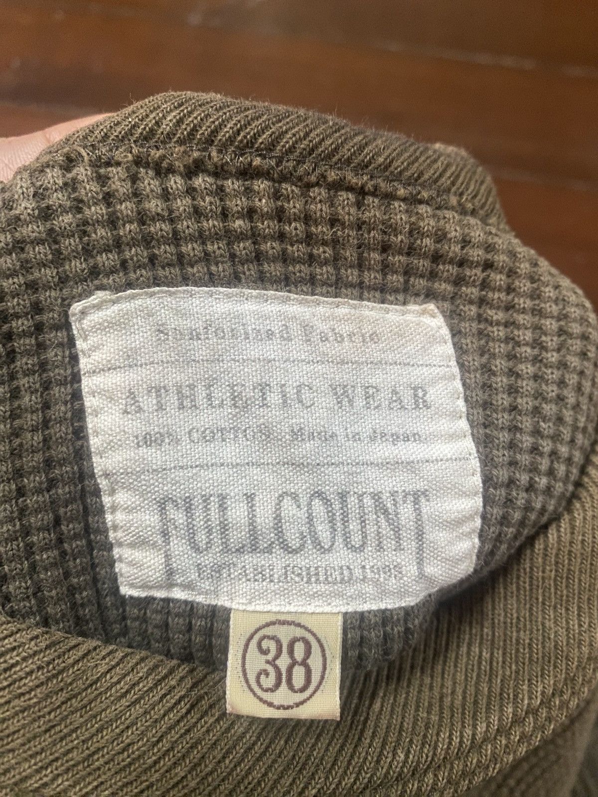 Full Count & Co. Vintage Full Count Crewneck thermal Sweatshirt Size US M / EU 48-50 / 2 - 8 Thumbnail
