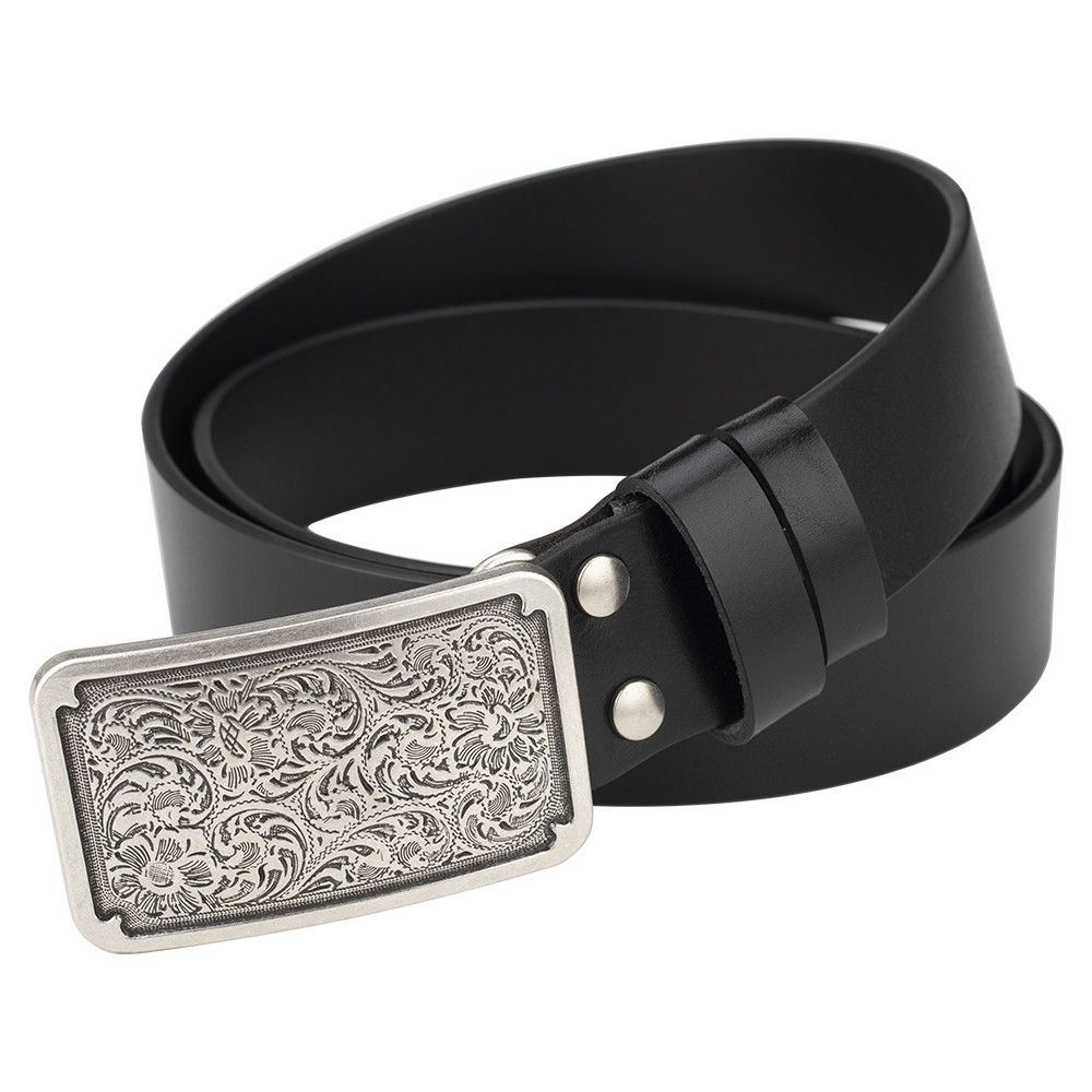 VIBE New Trend Vintage Belt Riveted Belts Menswear Accessories Size ONE SIZE - 4 Thumbnail