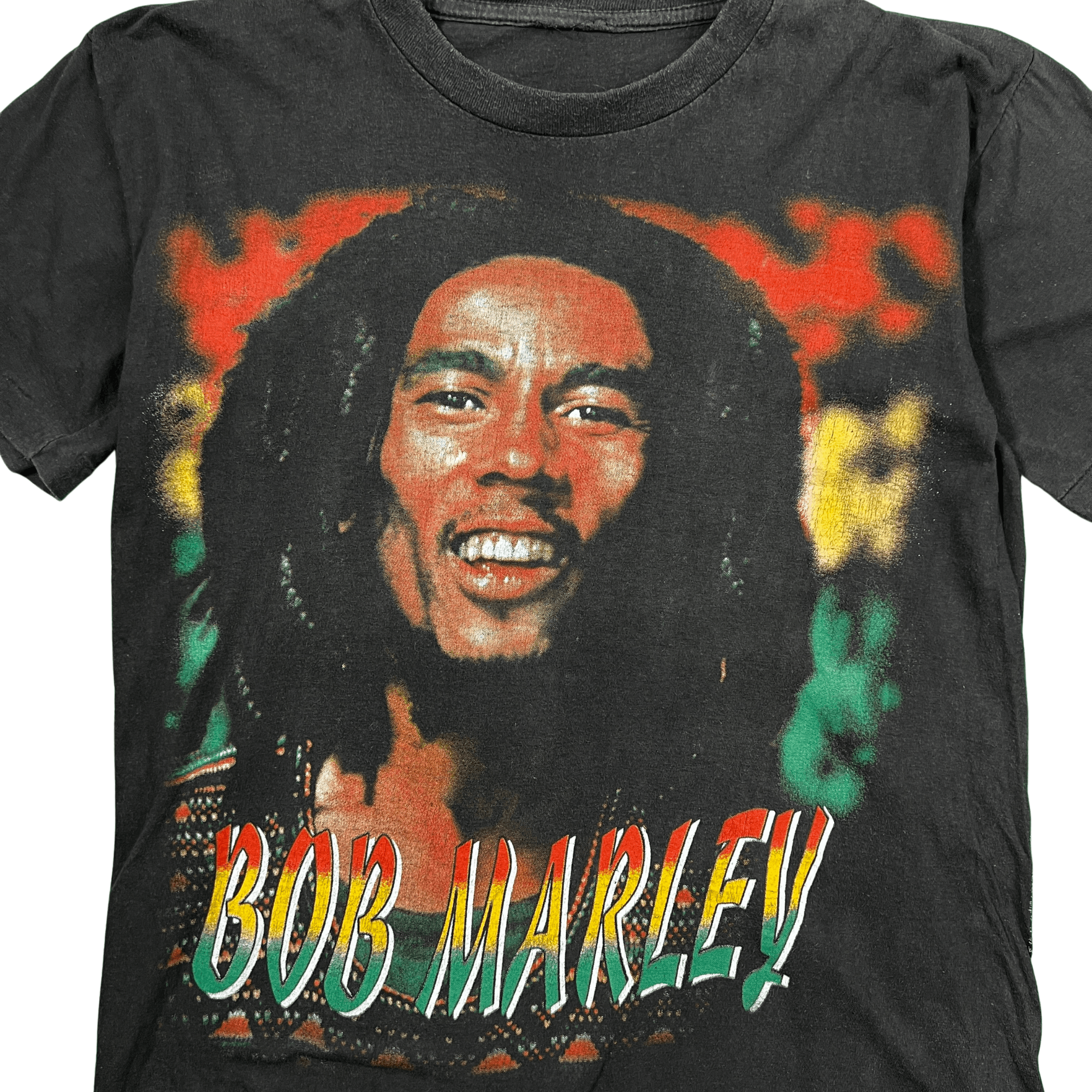 Vintage Bob Marley vintage 90s black print S Size US S / EU 44-46 / 1 - 3 Thumbnail