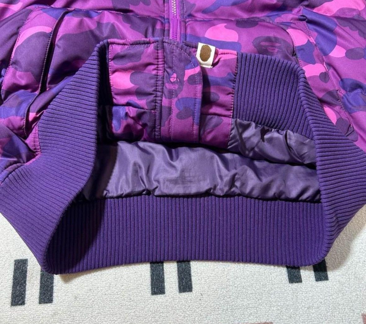 Bape COLOR CAMO SHARK DOWN JACKET Size US L / EU 52-54 / 3 - 9 Thumbnail