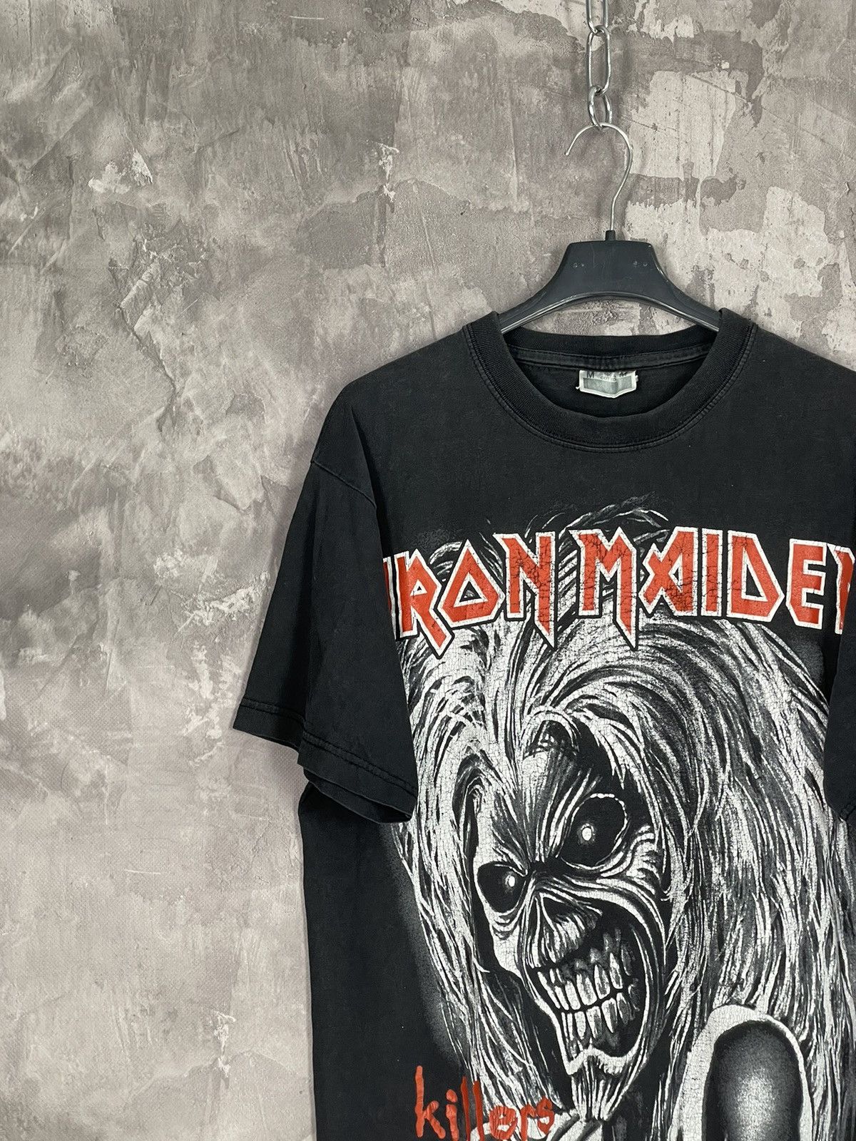 Band Tees Iron Maiden VTG 00s Killer Distressed Vintage tshirt Size US M / EU 48-50 / 2 - 3 Thumbnail