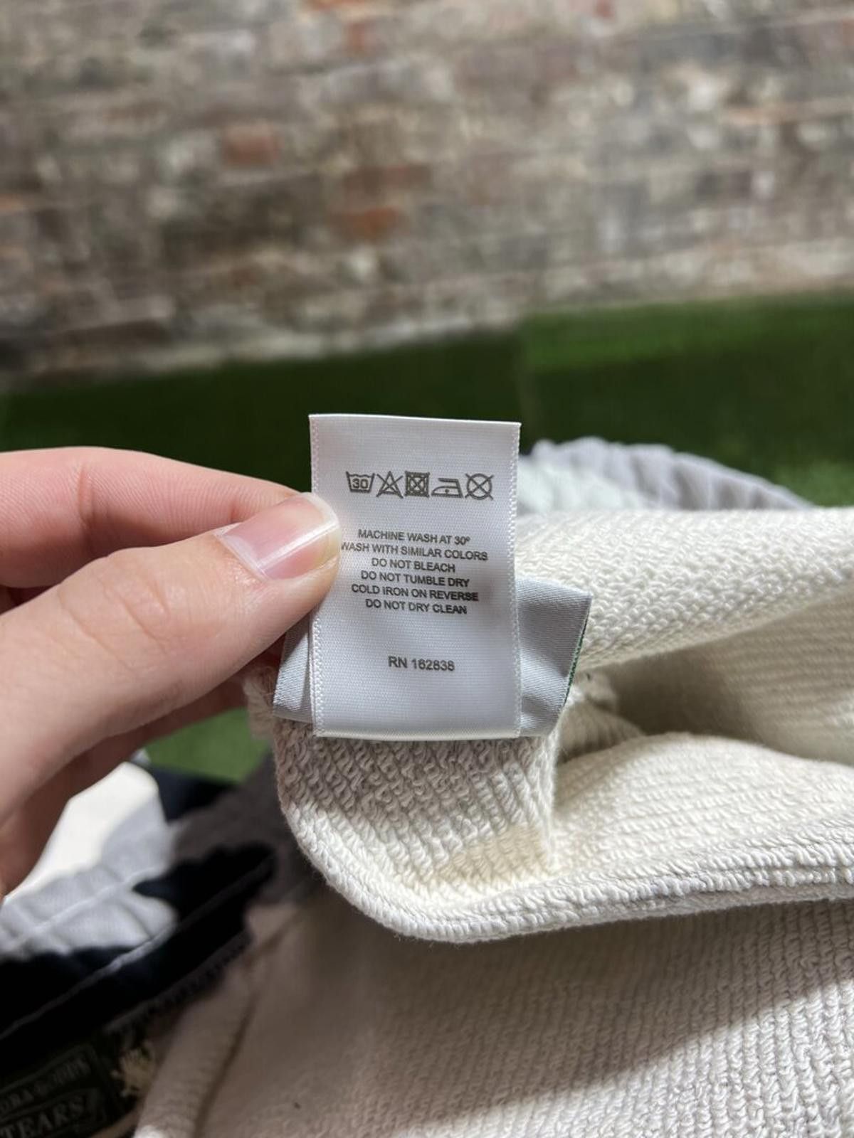 DENIM TEARS Denim Tears Grey/White Sweatpanst Sz. L Size ONE SIZE - 6 Thumbnail