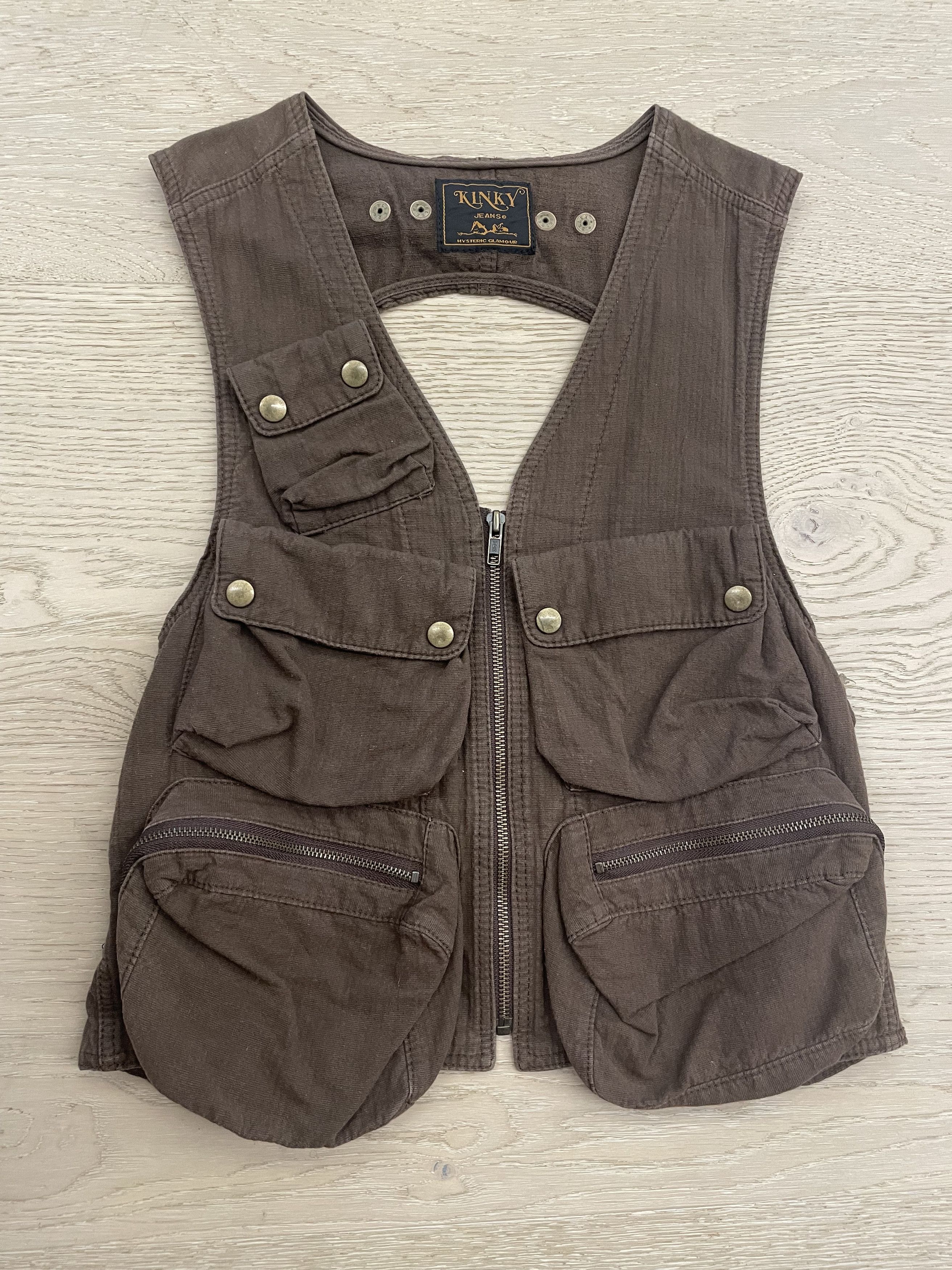 Hysteric Glamour Hysteric Glamour "Kinky Jeans" Denim Vest Size ONE SIZE - 1 Thumbnail