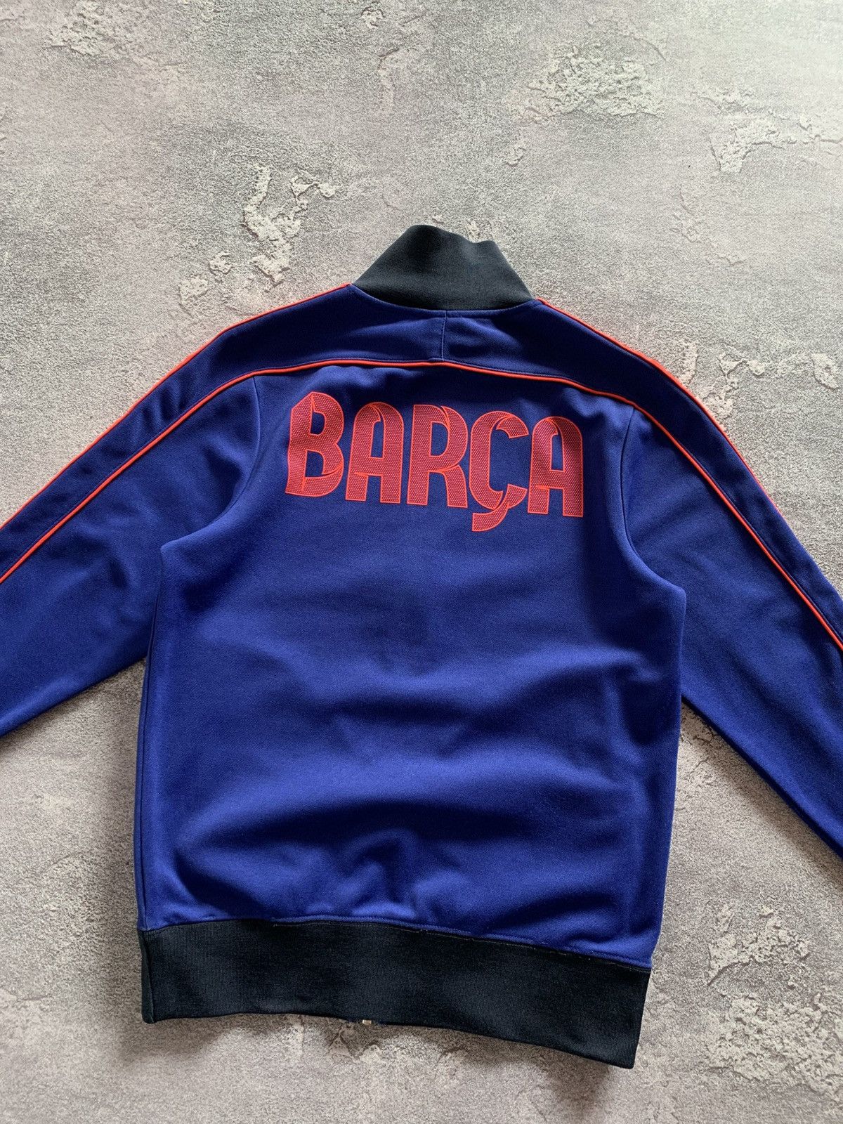 Nike VTG Nike FC Barcelona 2012/13 Soccer Track Jacket Mens Size US S / EU 44-46 / 1 - 11 Thumbnail