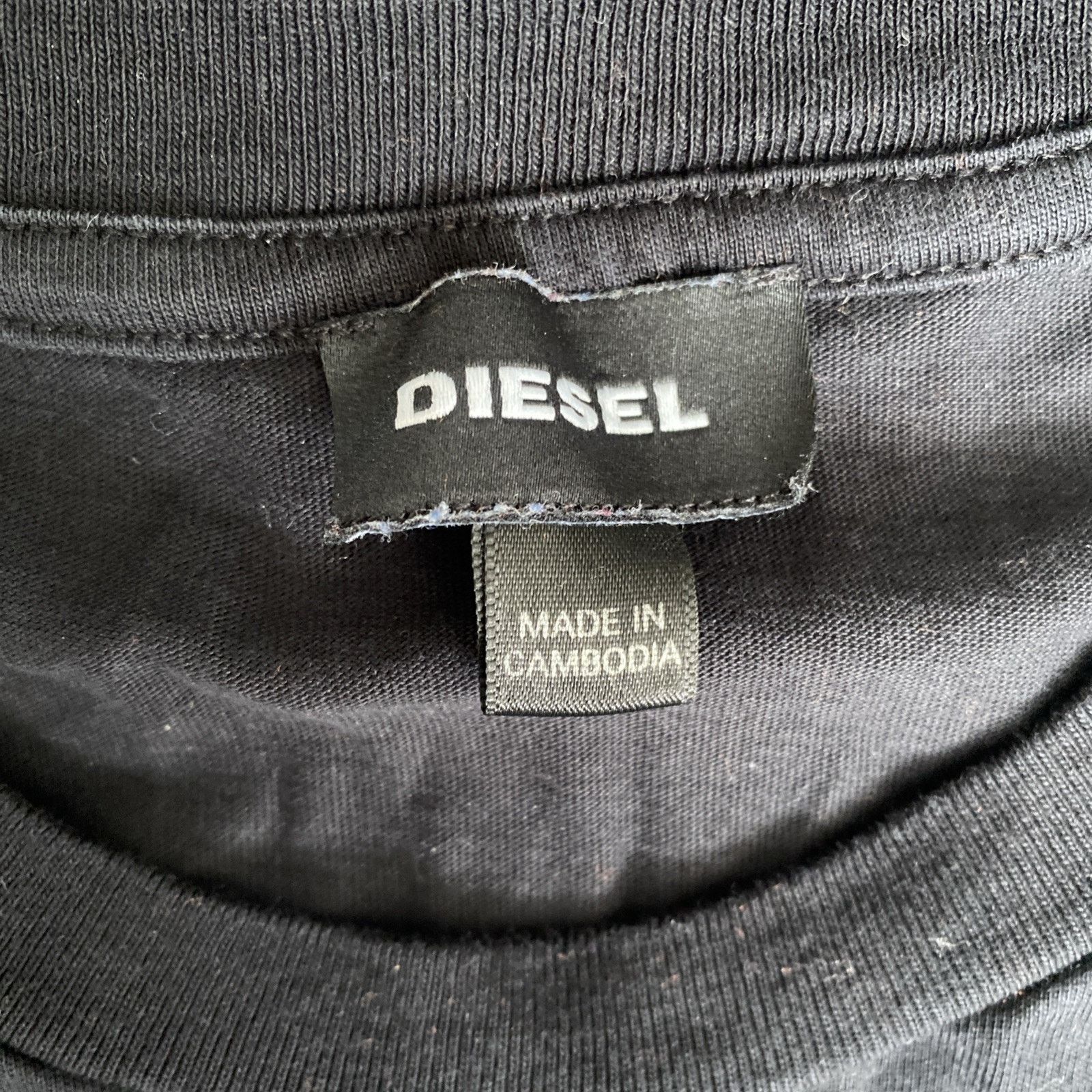 Diesel Men’s Diesel T DIEGO B6 Magic Squares Graphic TShirt Black M Size US M / EU 48-50 / 2 - 5 Thumbnail
