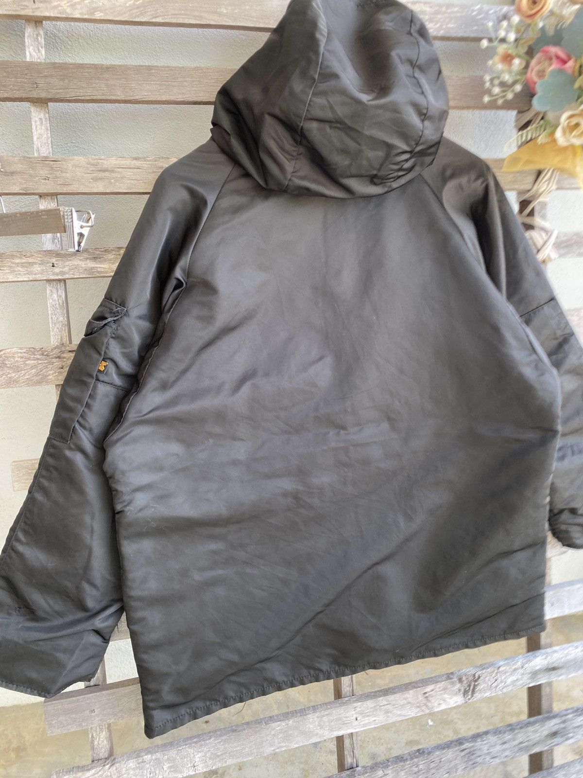 Alpha Industries Alpha Industries Hooded Puffer Jacket Minimal Logo, Boxy Fit Size US XL / EU 56 / 4 - 8 Thumbnail