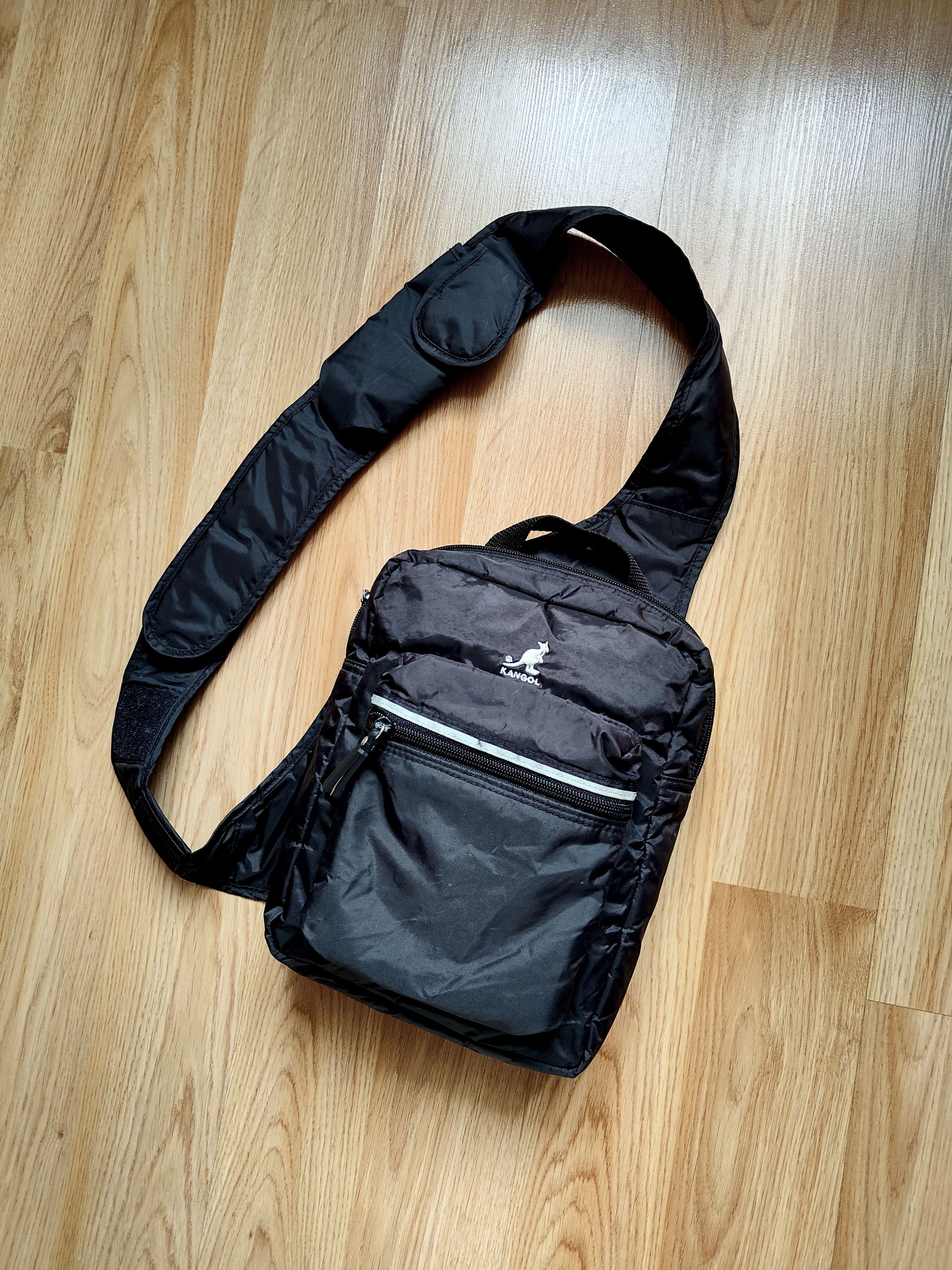 Kangol Vintage Kangol Sling Bag Messenger Nylon Shoulder Bag Size ONE SIZE - 1 Thumbnail