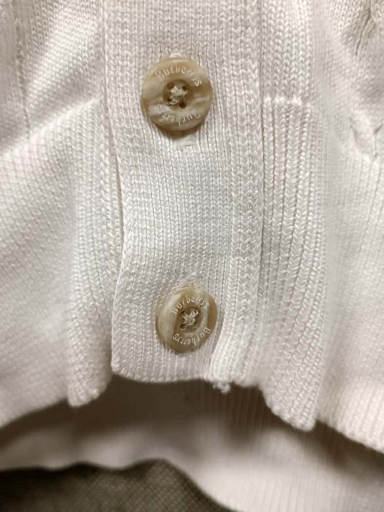 Burberry × Burberry Prorsum × Vintage Vintage Burberry Knitted Vest Logo Embroidery Size US L / EU 52-54 / 3 - 4 Thumbnail