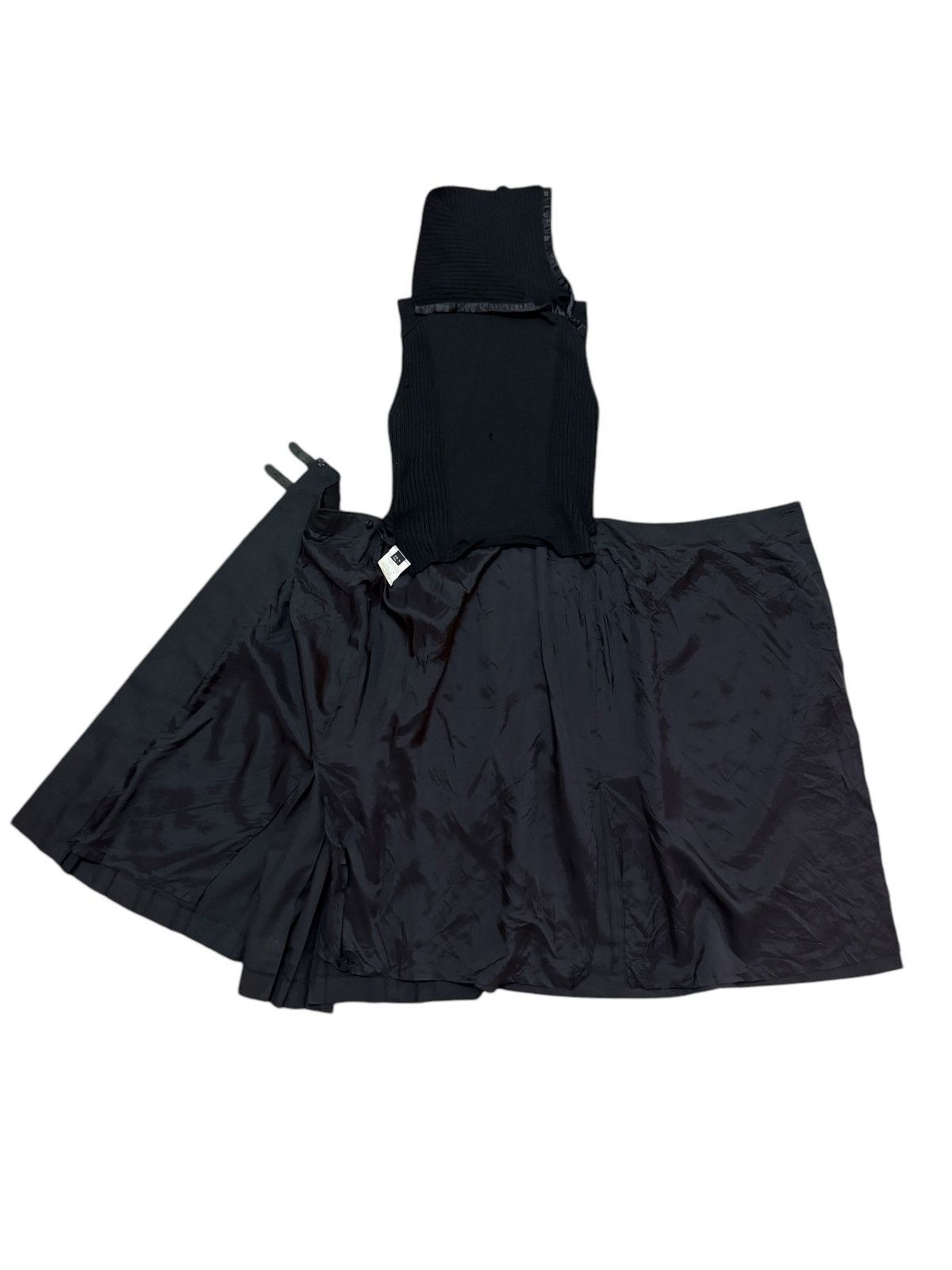 ATSURO TAYAMA Atsuro Tayama Runaway Mini Dress Size XS / US 0-2 / IT 36-38 - 4 Thumbnail