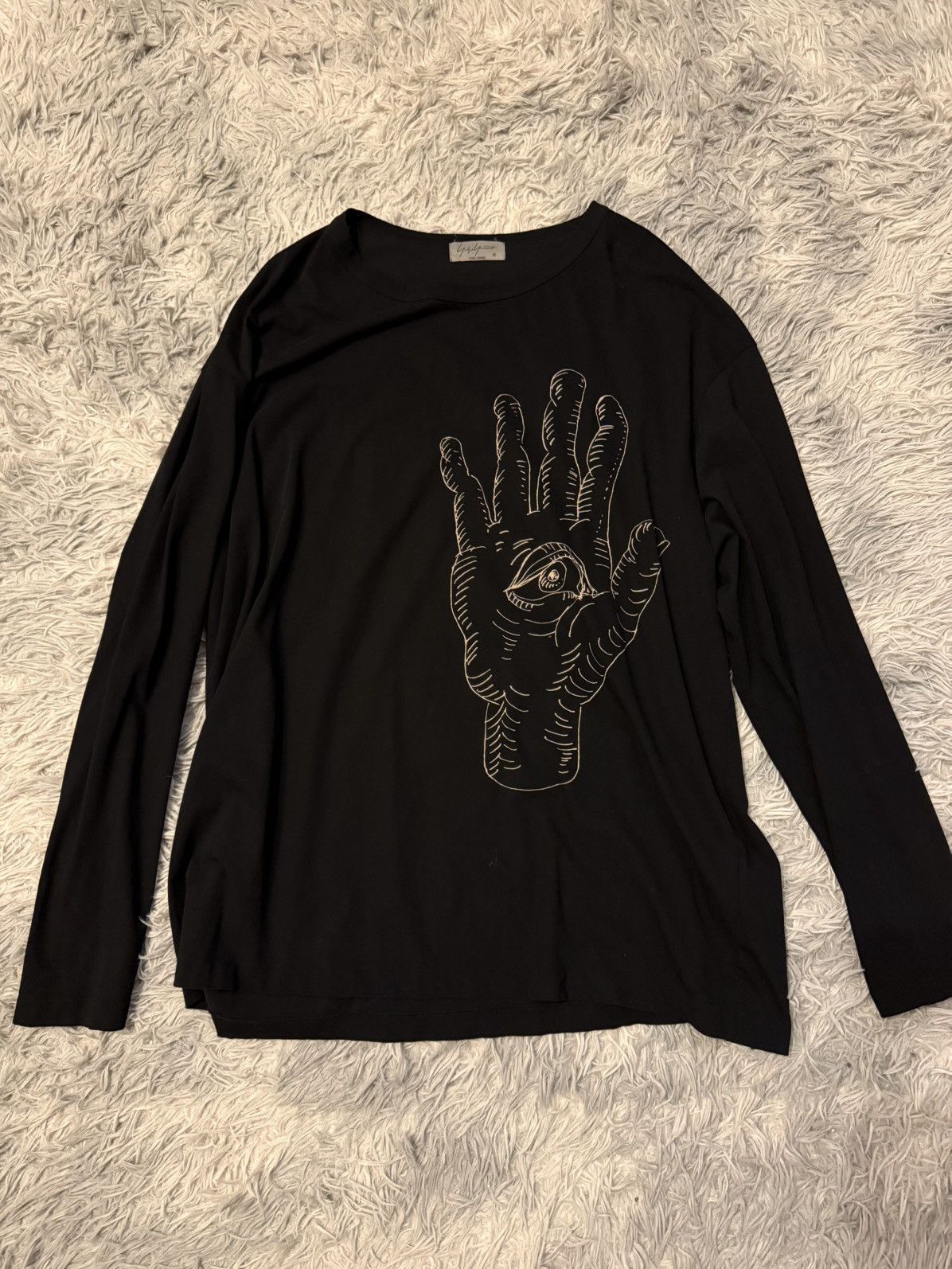 Yohji Yamamoto eye longsleeve Size US L / EU 52-54 / 3 - 1 Thumbnail