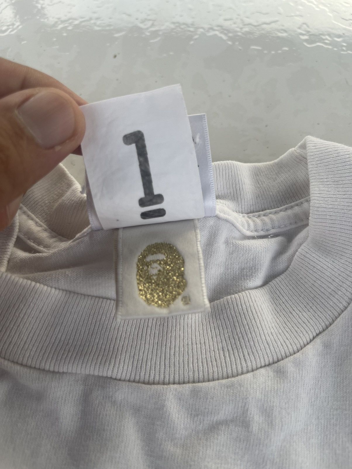 Bape Vintage A Bathing Ape BAPE Lang 1st Anniversary Shirt Tee Size US S / EU 44-46 / 1 - 18 Thumbnail