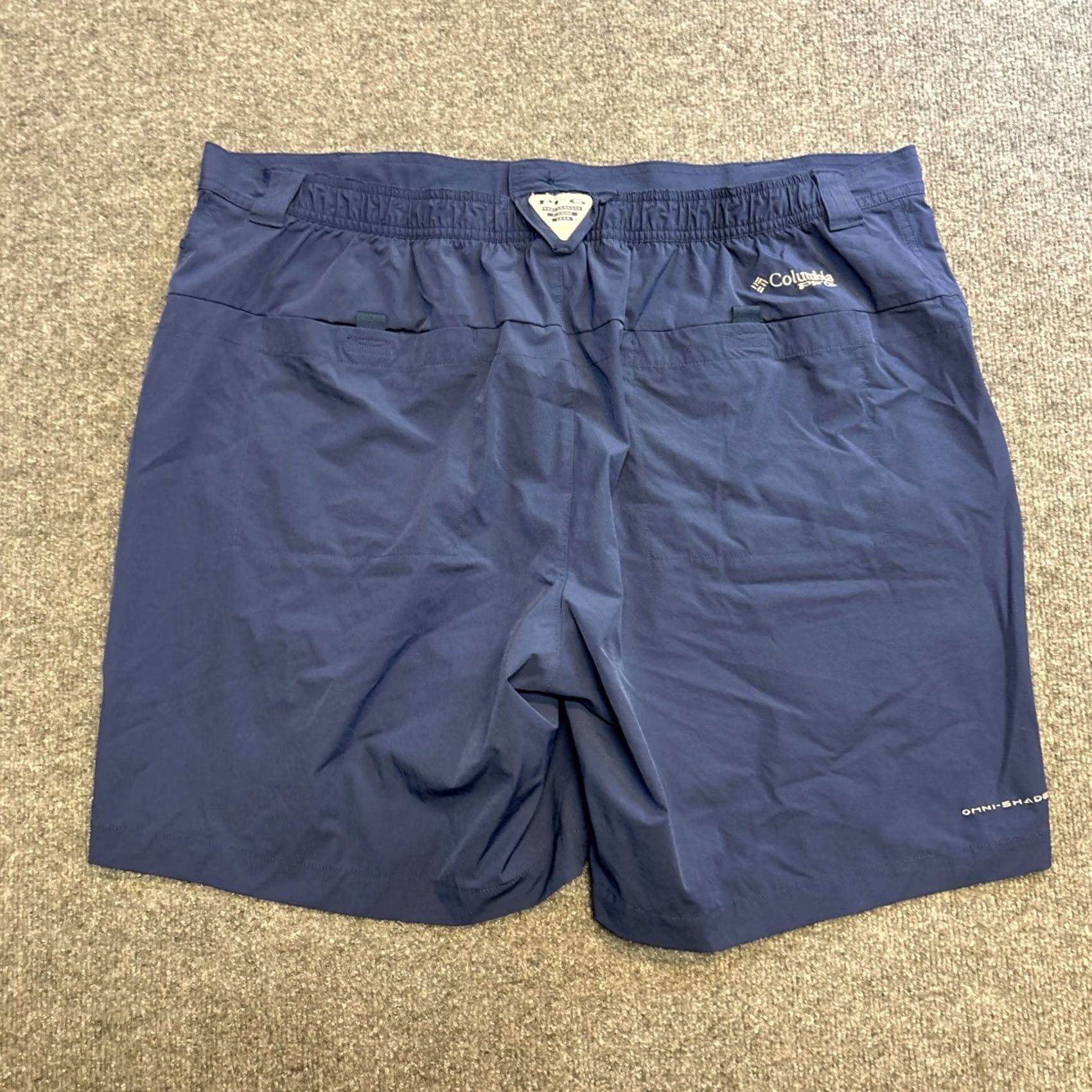 Vintage Columbia PFG Shorts Mens XXL Blue Outdoors Cargo Pockets Fishing Utility Hiking Cargo Pocket 2XL Regular Men Size US 39 - 5 Thumbnail