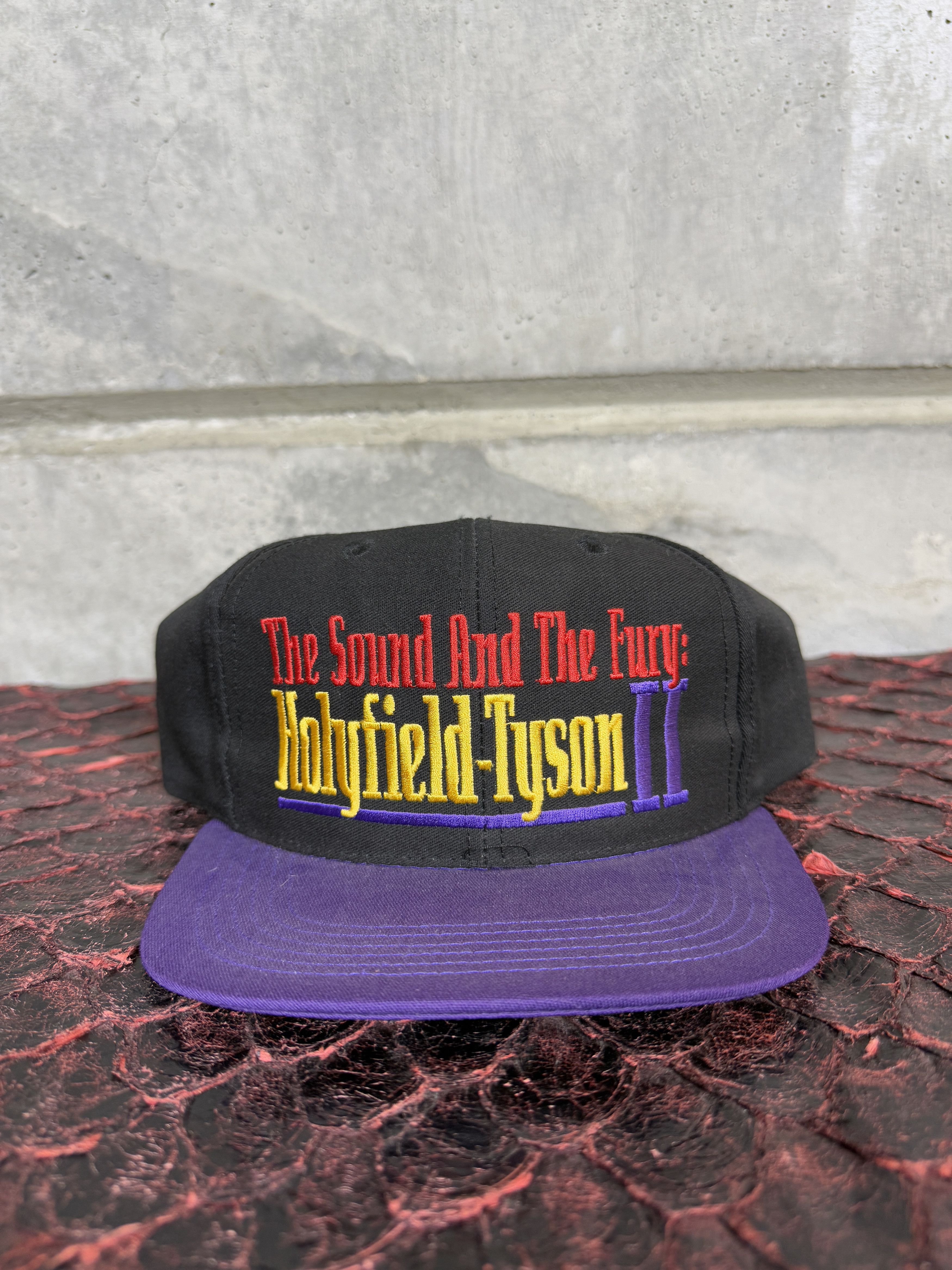 Vintage Vintage 1997 Holyfield Tyson 2 The Sound and The Fury Hat Size ONE SIZE - 1 Thumbnail
