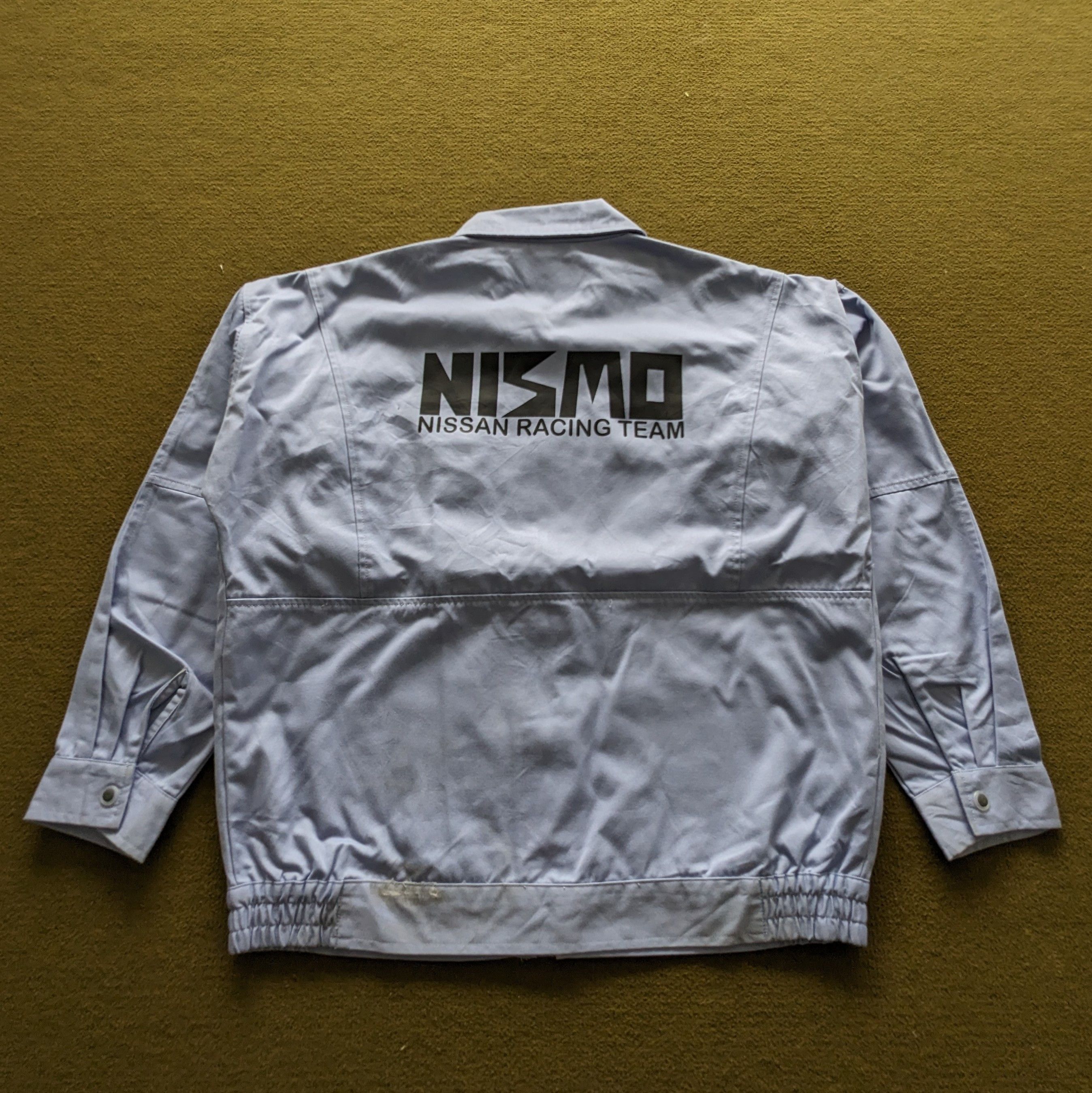Japanese Brand Vintage NISMO NISSAN Racing Team Uniform Custom Jacket Size US L / EU 52-54 / 3 - 3 Thumbnail
