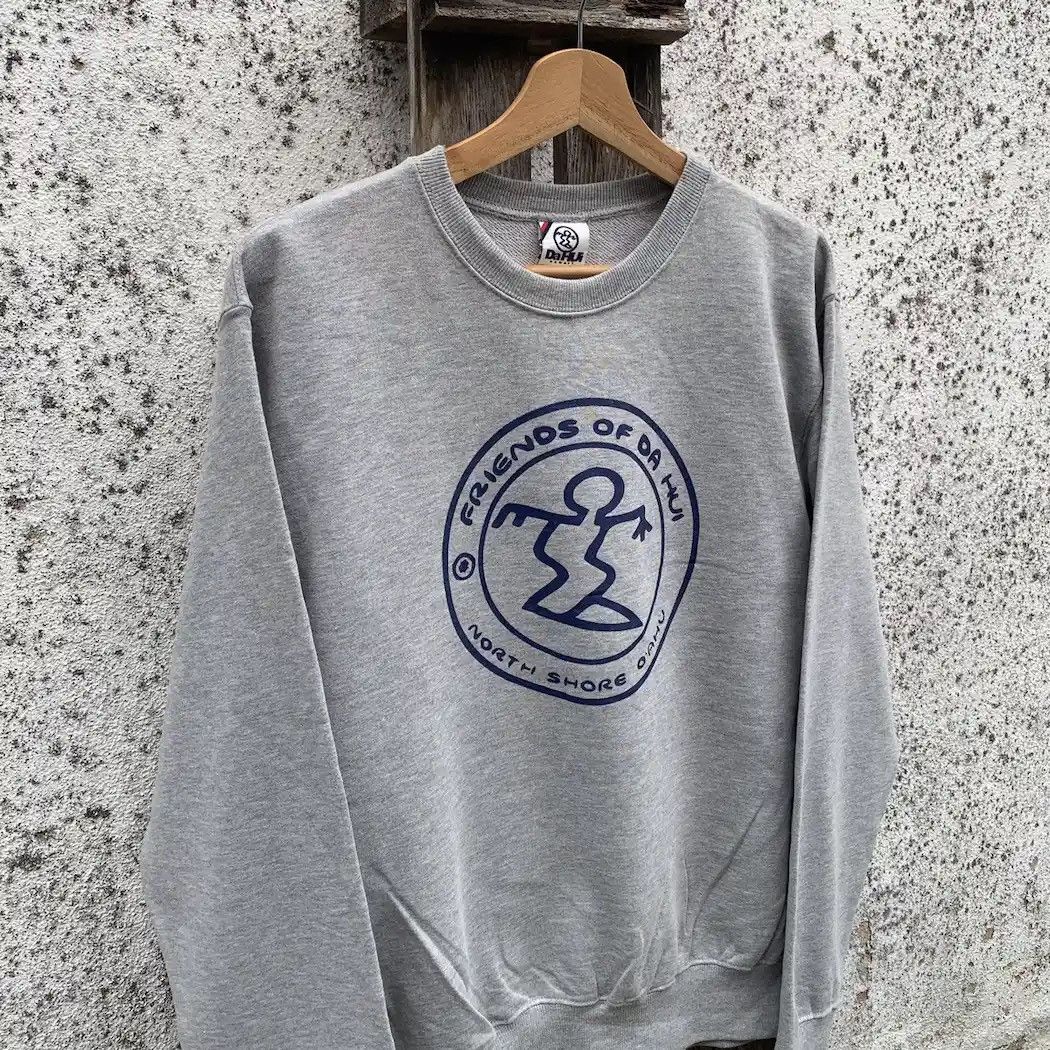 Japanese Brand Da Huii Hawaii Crewneck Big Logo Sweater Jumper Pullover Size US M / EU 48-50 / 2 - 2 Thumbnail