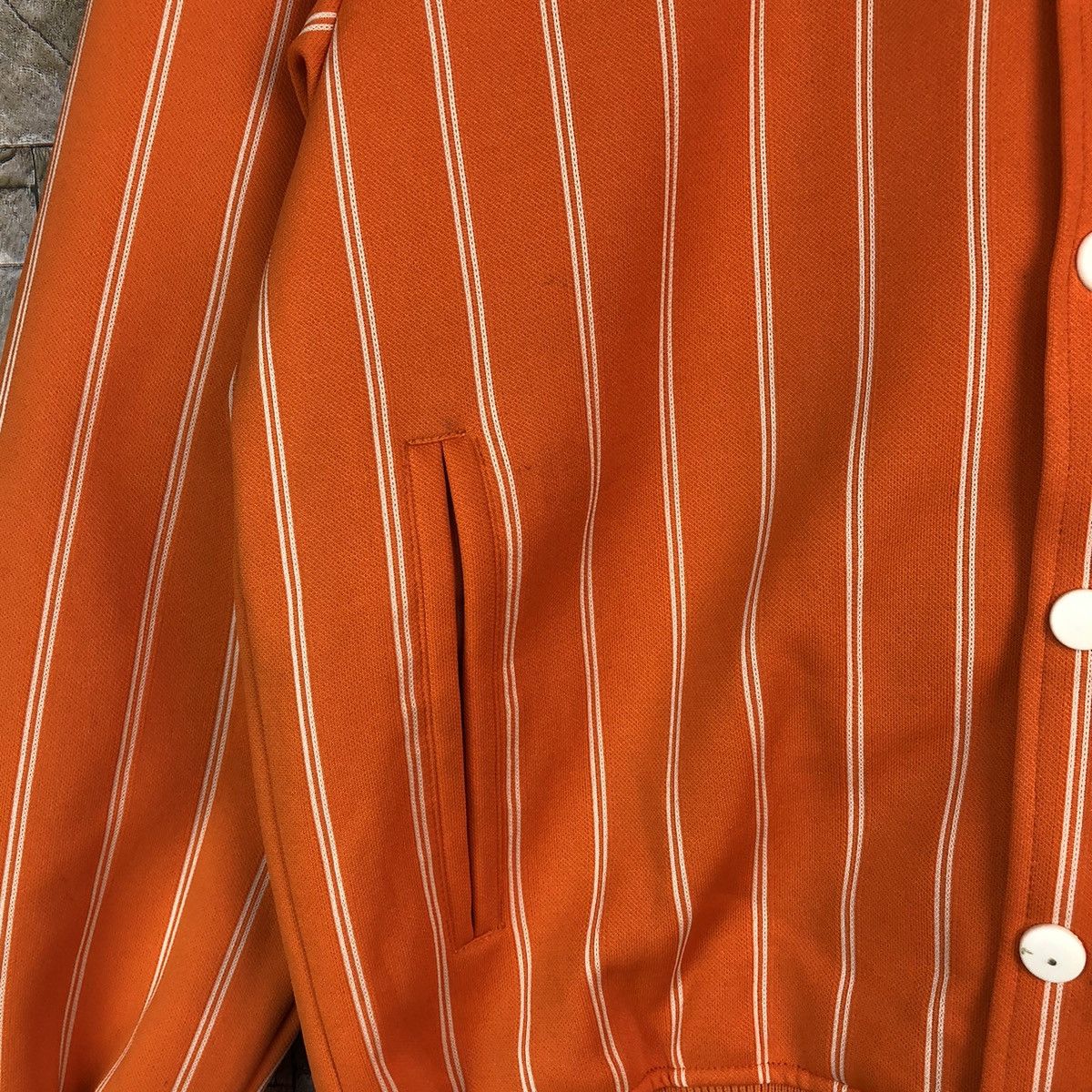 Descente Descente Orange Bombers varsity Jacket #A831 Size US S / EU 44-46 / 1 - 9 Thumbnail