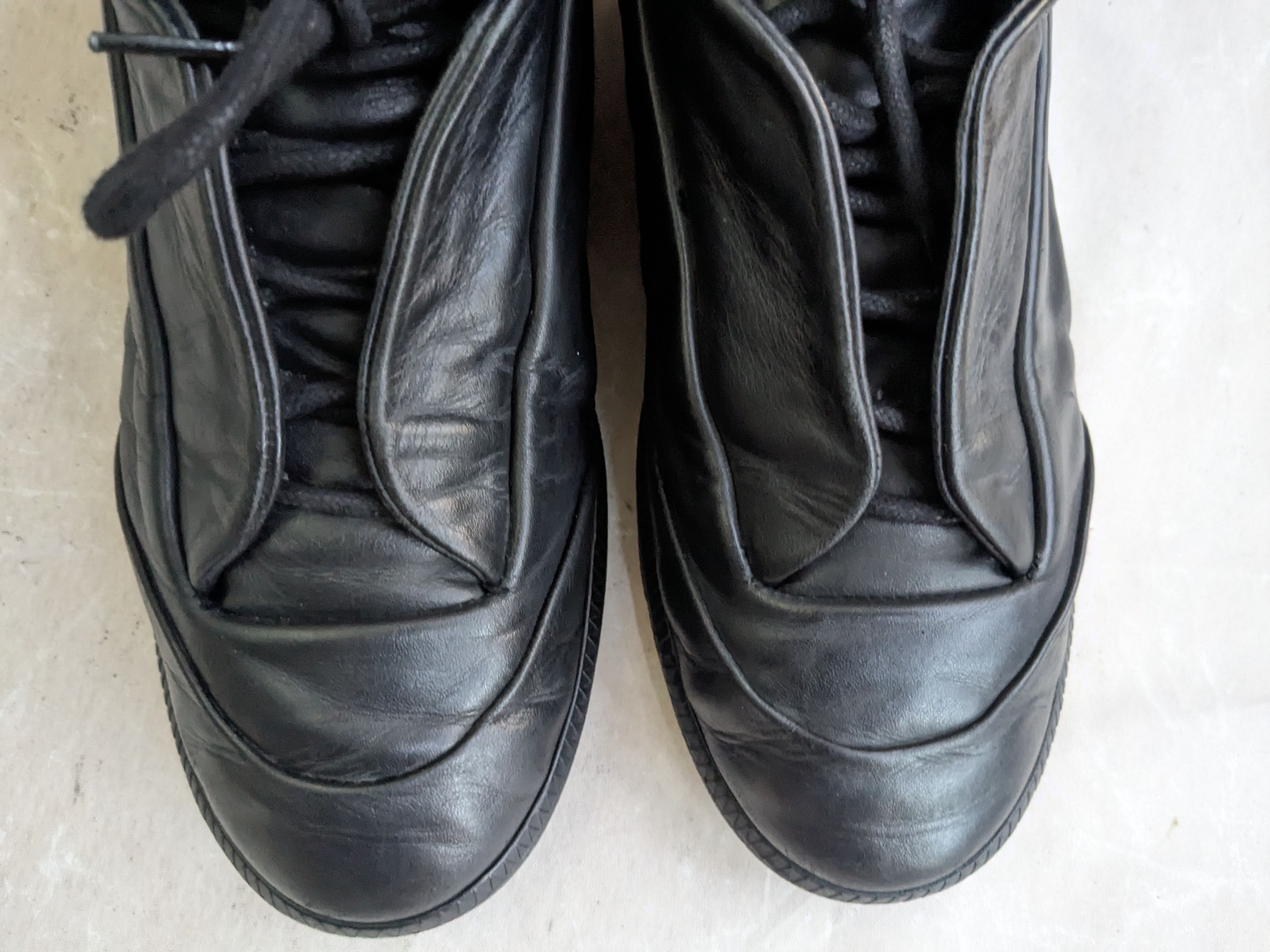 Maison Margiela Maison Margiela Futures Black 8 41 High Tops Leather Size US 8 / EU 41 - 3 Thumbnail
