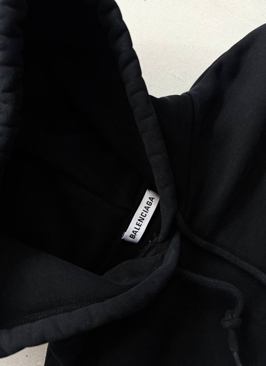 Balenciaga Balenciaga Political Campaign Logo Hoodie Black Oversized S Size US S / EU 44-46 / 1 - 7 Thumbnail