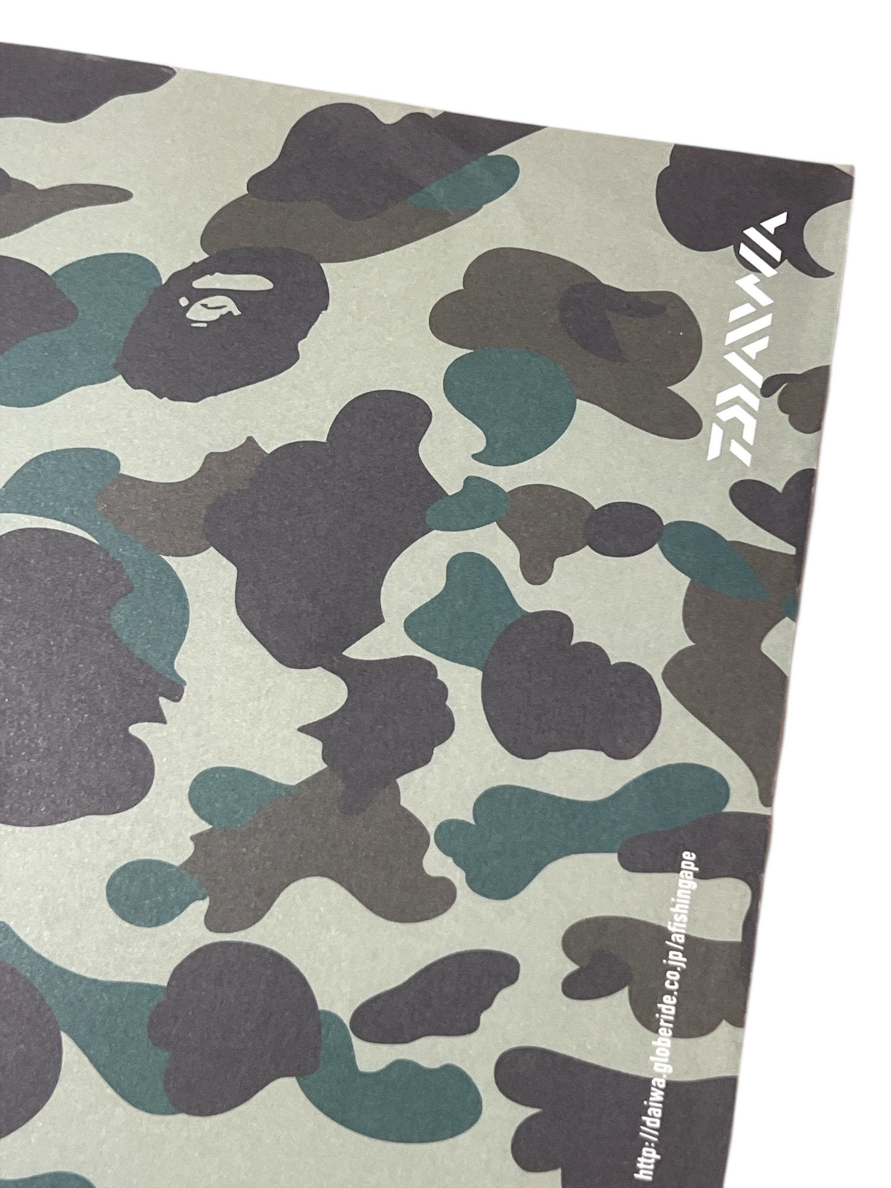 Bape BAPE x Daiwa Poster 1st Camo A Fishing Ape Japan Limited Size ONE SIZE - 2 Thumbnail