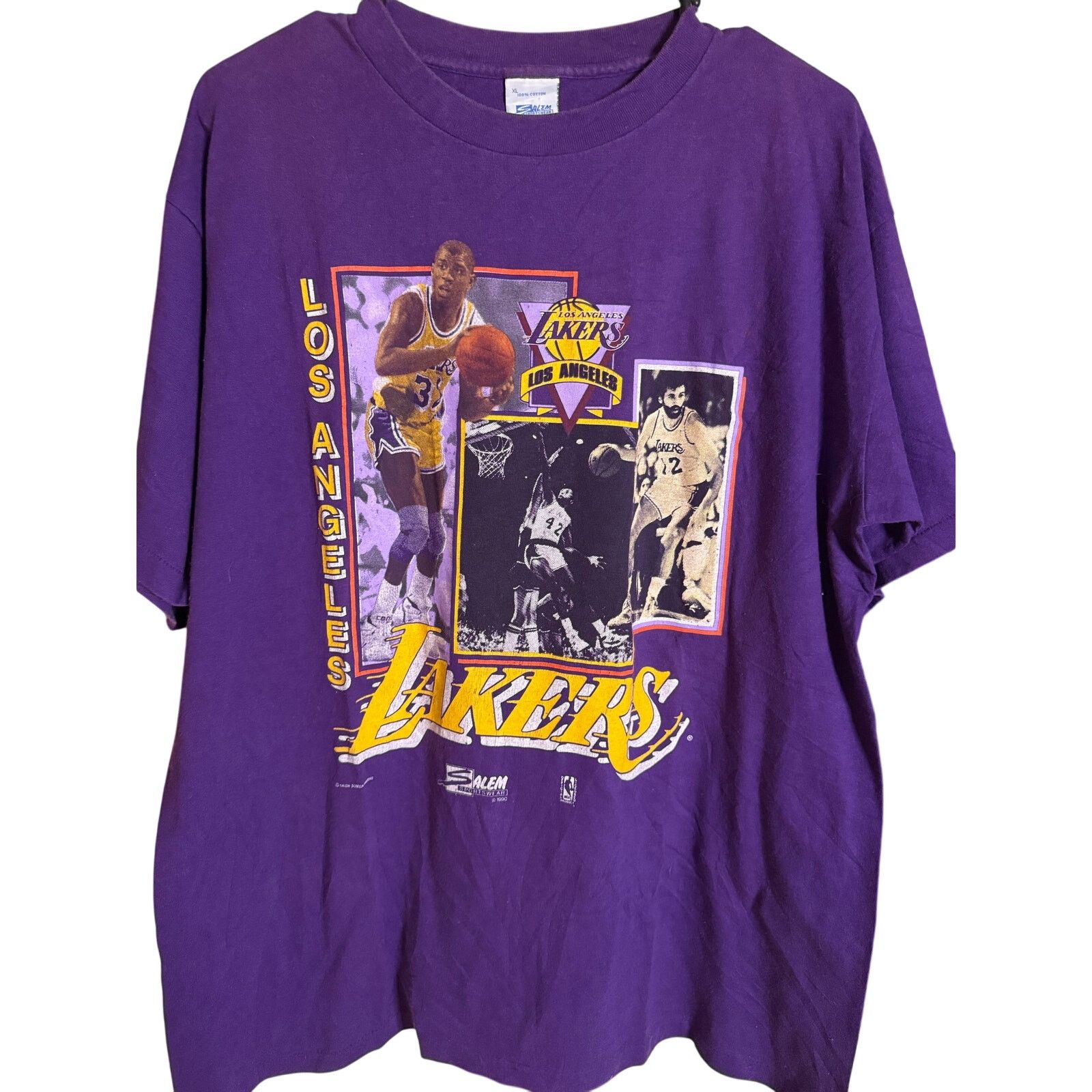 Salem Sportswear Vintage Los Angeles Lakers Tee Size US XL / EU 56 / 4 - 1 Thumbnail