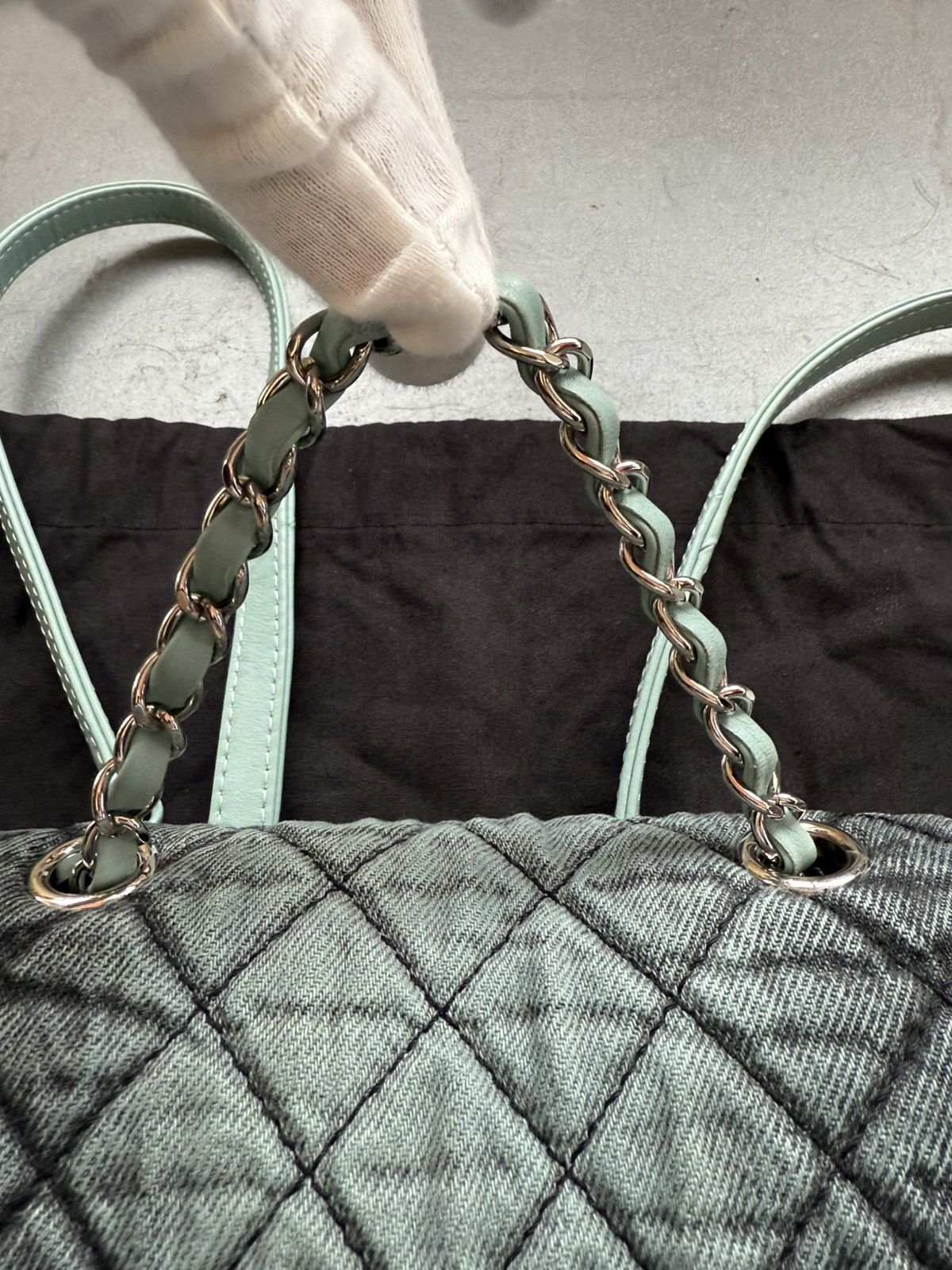 Chanel Chanel Denimpressions Blue Backpack Size ONE SIZE - 4 Thumbnail