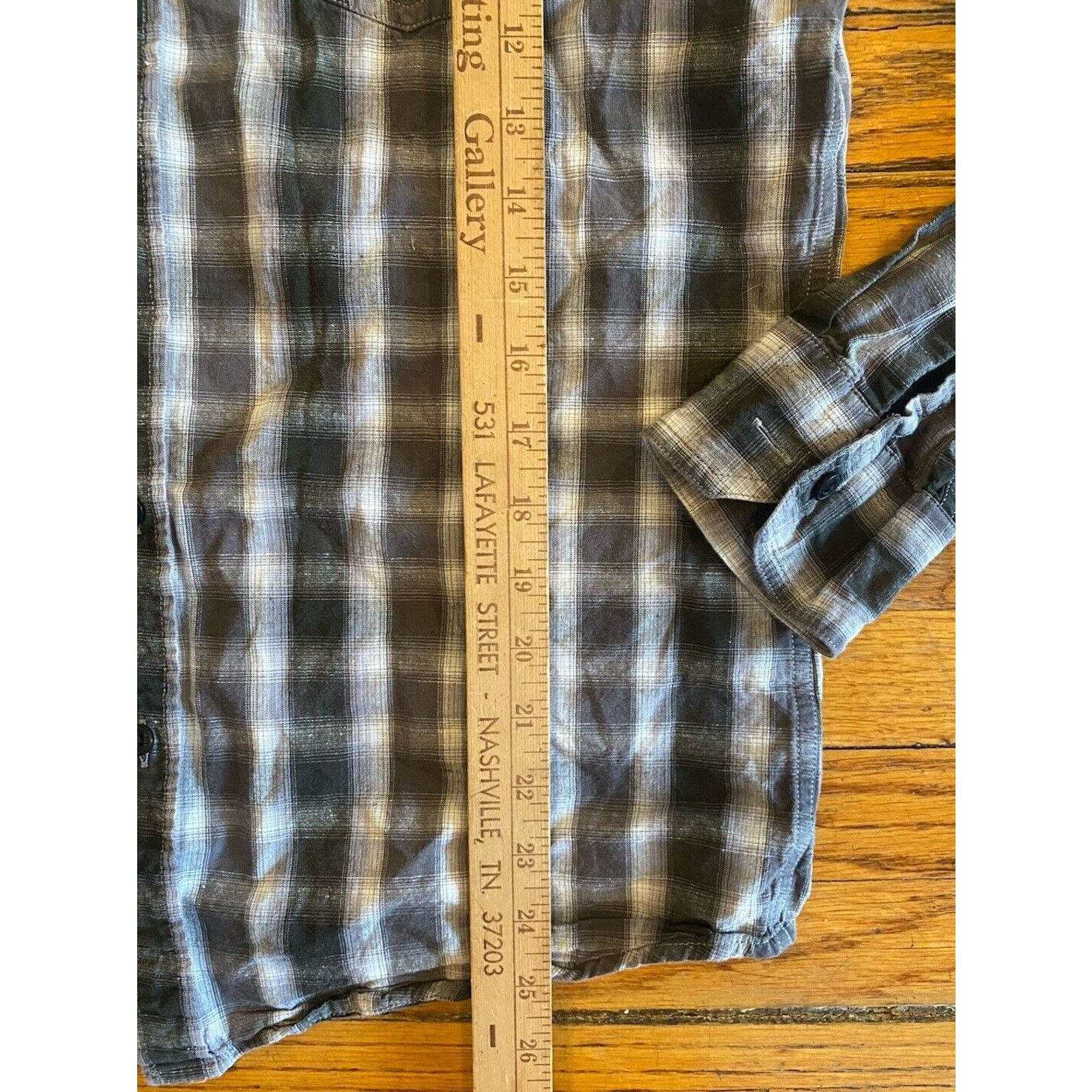 Levi's Levi's Flannel Cotton Button Up Shirt Mens M Standard Fit Size US M / EU 48-50 / 2 - 8 Thumbnail