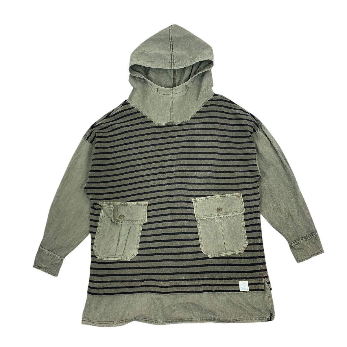 Vintage VINTAGE GINTEL MILITARY STYLE KAPITAL DISTRESSED JACKET Size US M / EU 48-50 / 2 - 1 Thumbnail