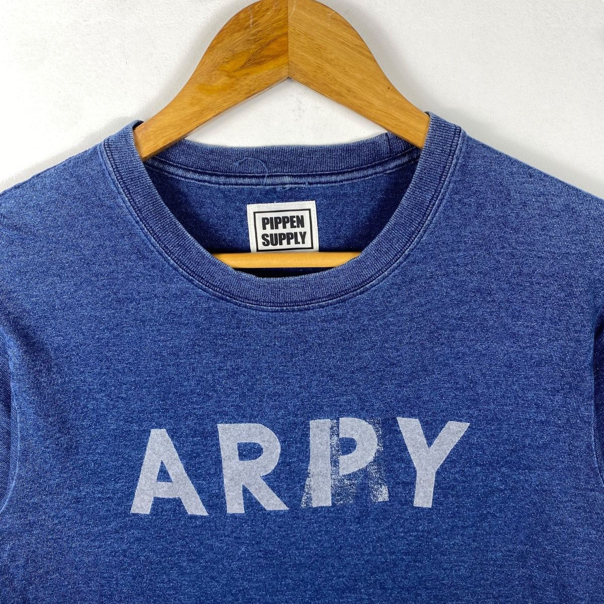 Japanese Brand Japanese Brand PIPPEN SUPPLY Arpy Natural Indigo Tee Shirt Size US S / EU 44-46 / 1 - 2 Thumbnail