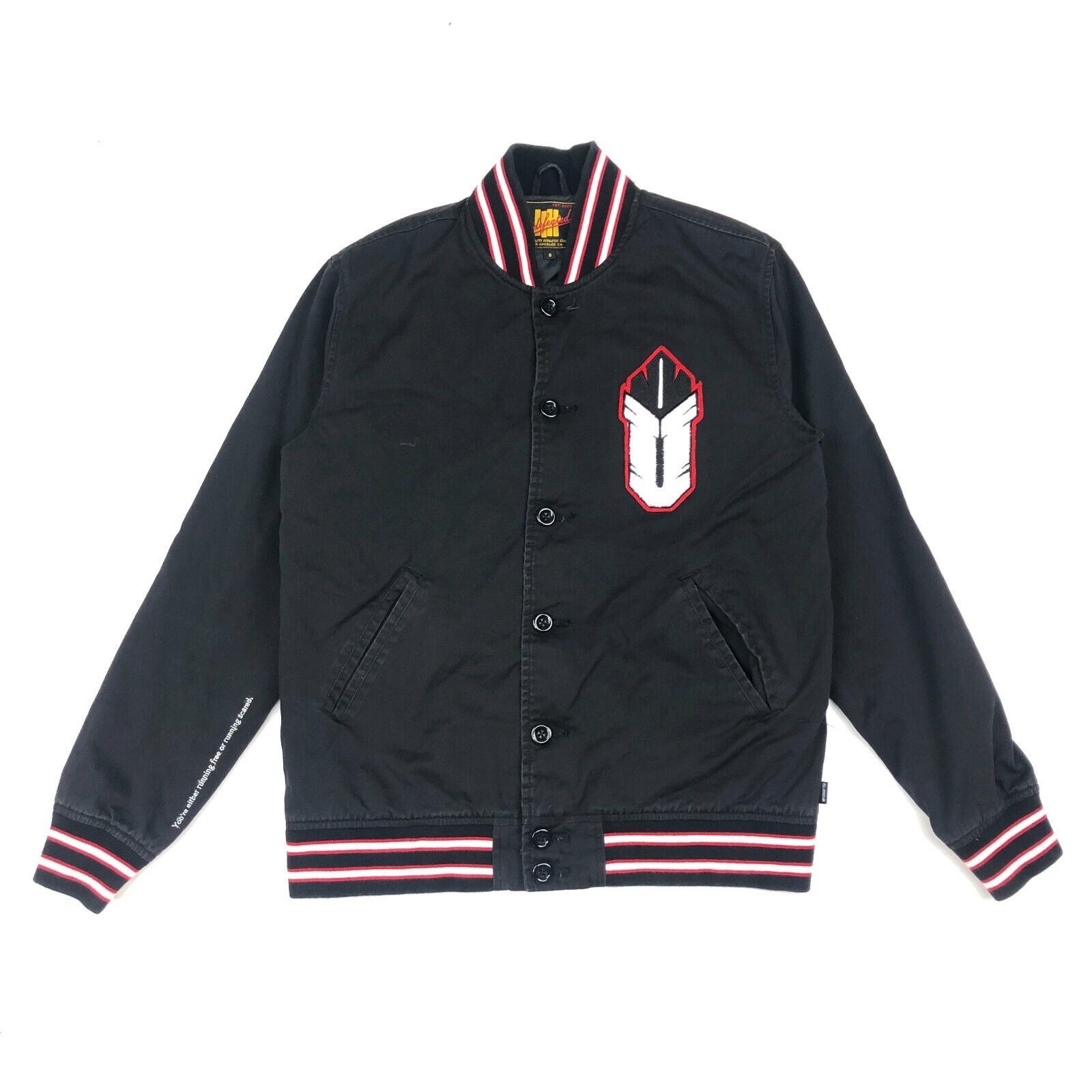 Undefeated undefeated undftd feather logo bomber varsity jacket small S Size US S / EU 44-46 / 1 - 1 Thumbnail