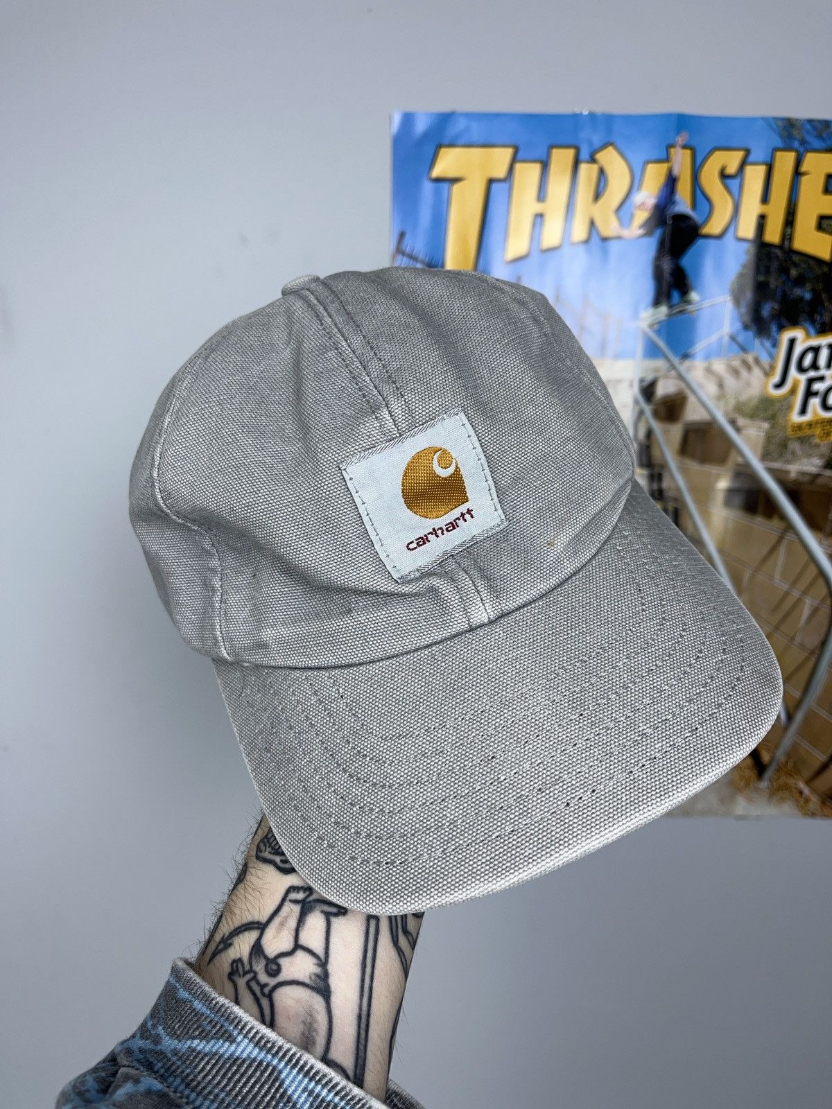 Carhartt ➕vintage carhartt made in usa dad cap 80s/90s workwear style Size ONE SIZE - 3 Thumbnail