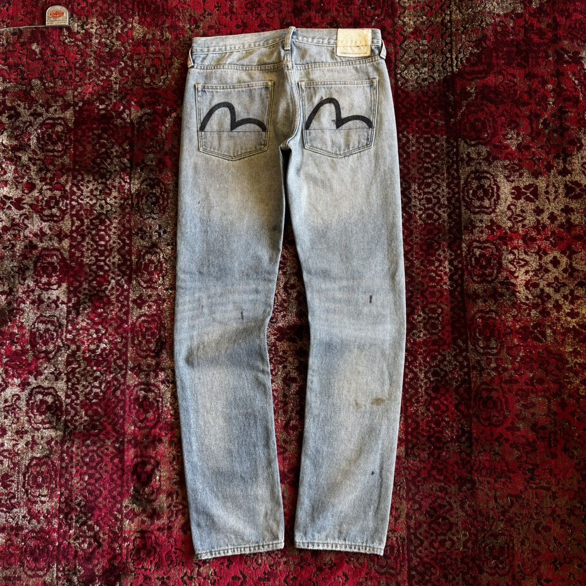 Evisu Evisu Jeans W Paint Splatter Details Size US 32 / EU 48 - 1 Thumbnail