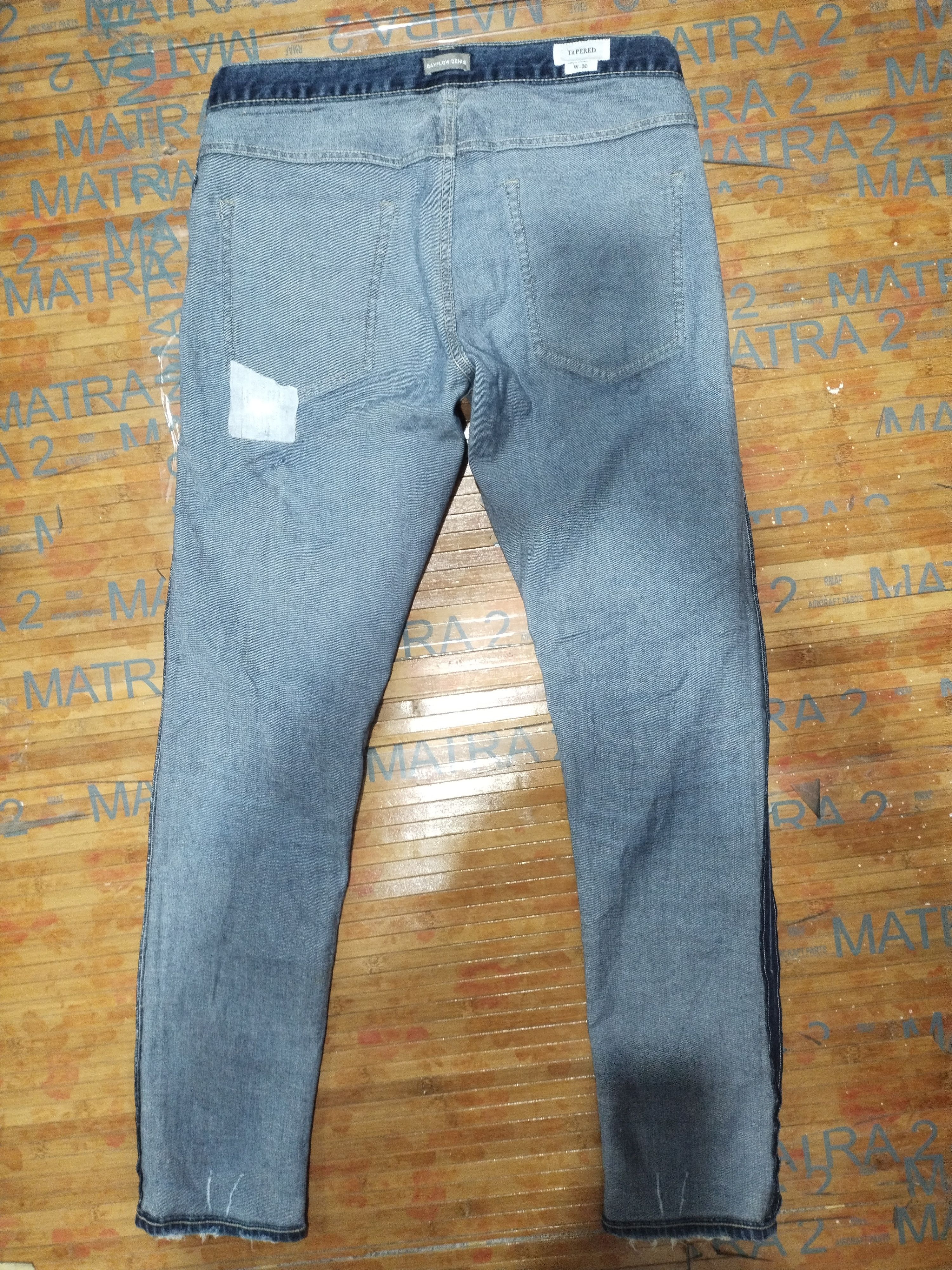 Vintage Bayflow Denim Tapered "Atretchable" Sz 30" Size US 30 / EU 46 - 16 Thumbnail