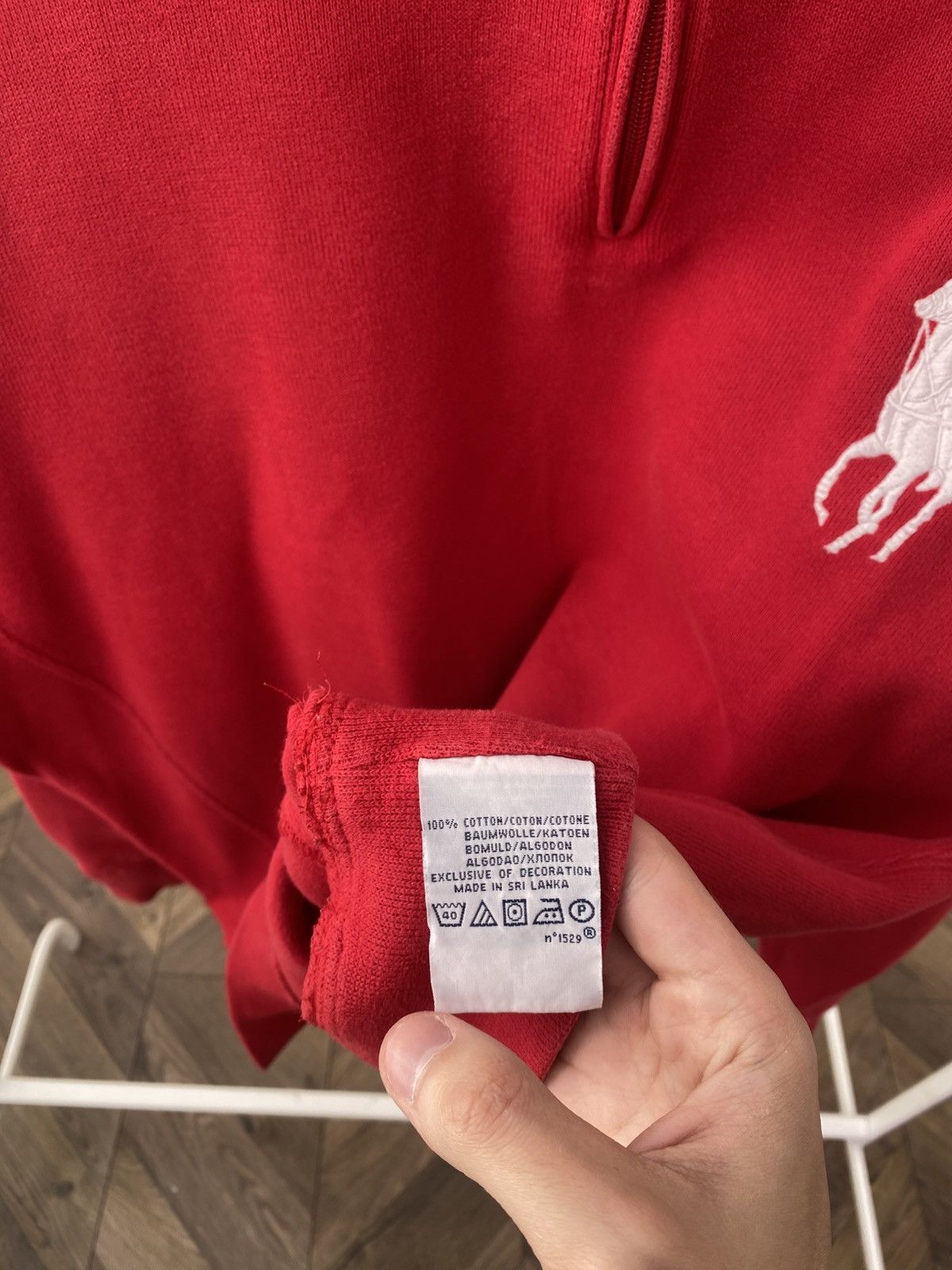 Polo Ralph Lauren Vintage Polo Ralph Lauren 1/4 zip sweatshirt Size US XL / EU 56 / 4 - 10 Thumbnail