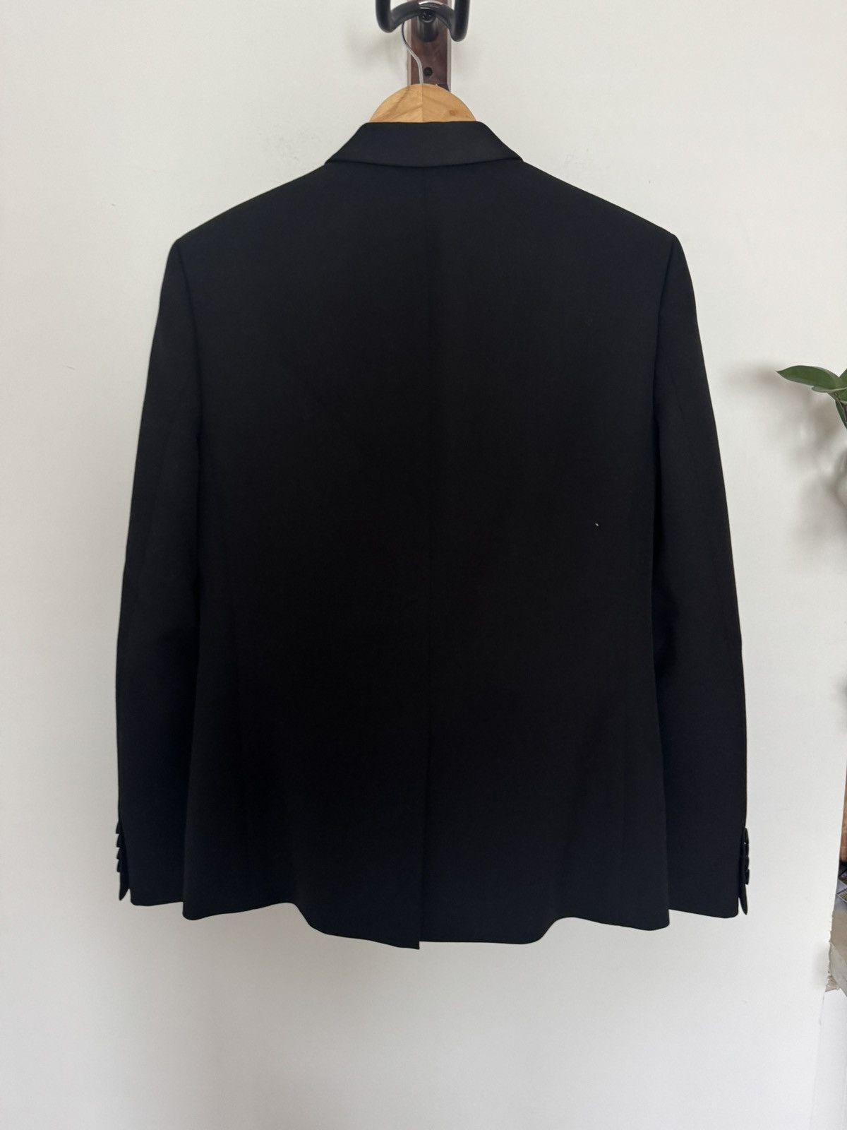 Saint Laurent Paris Iconic Shawl Le Smoking Jacket Size 50R - 4 Thumbnail