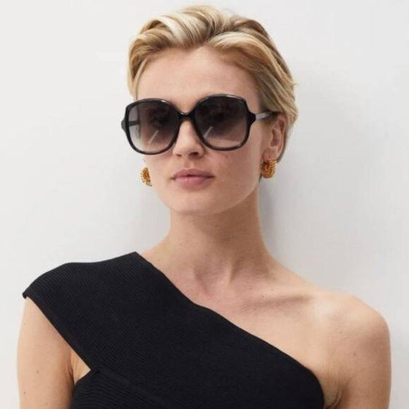 Celine 🕶️ New Celine CL40172U 47B Sunglasses - Milky Honey Frame Size ONE SIZE - 4 Thumbnail