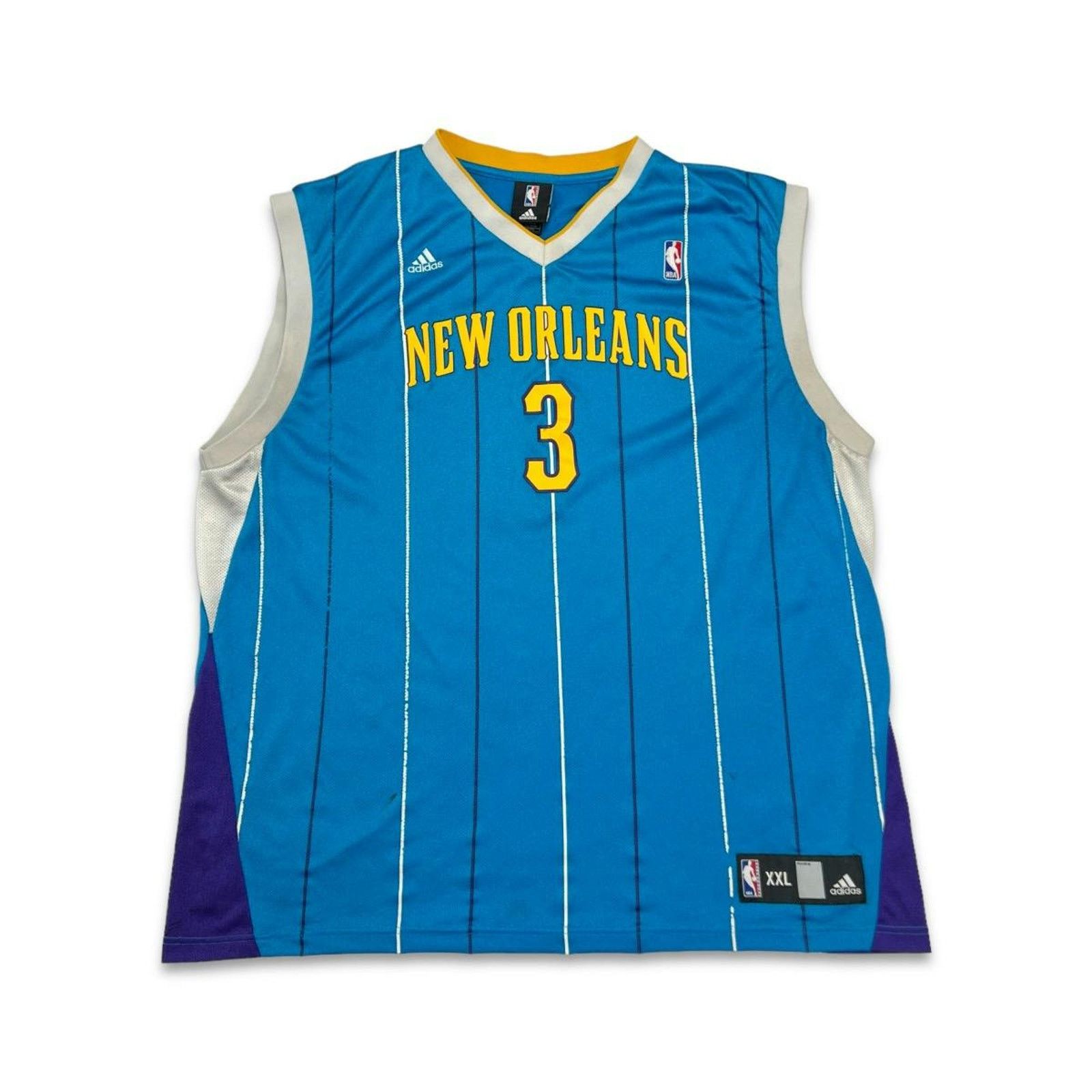 Adidas × NBA × Vintage Adidas Chris Paul New Orleans Hornets Jersey 2XL Basketball Size US XXL / EU 58 / 5 - 3 Thumbnail