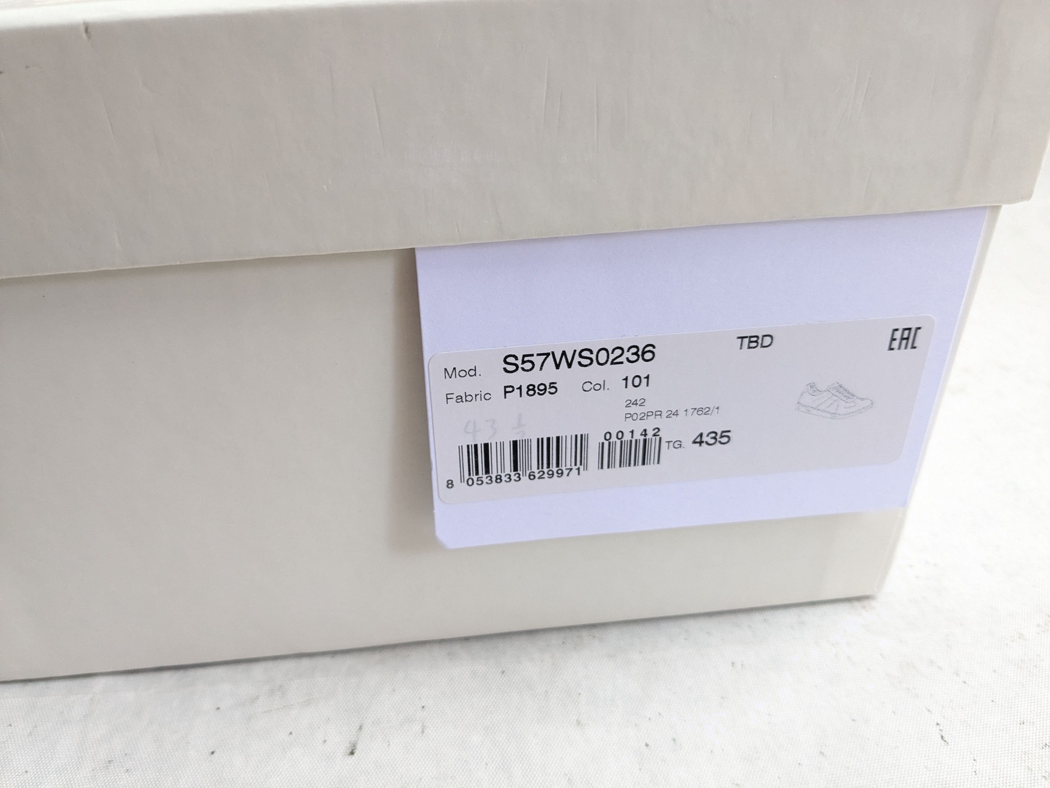Maison Margiela Maison Margelia GAT Replica White Gray 10.5 43.5 Size US 10.5 / EU 43-44 - 20 Thumbnail