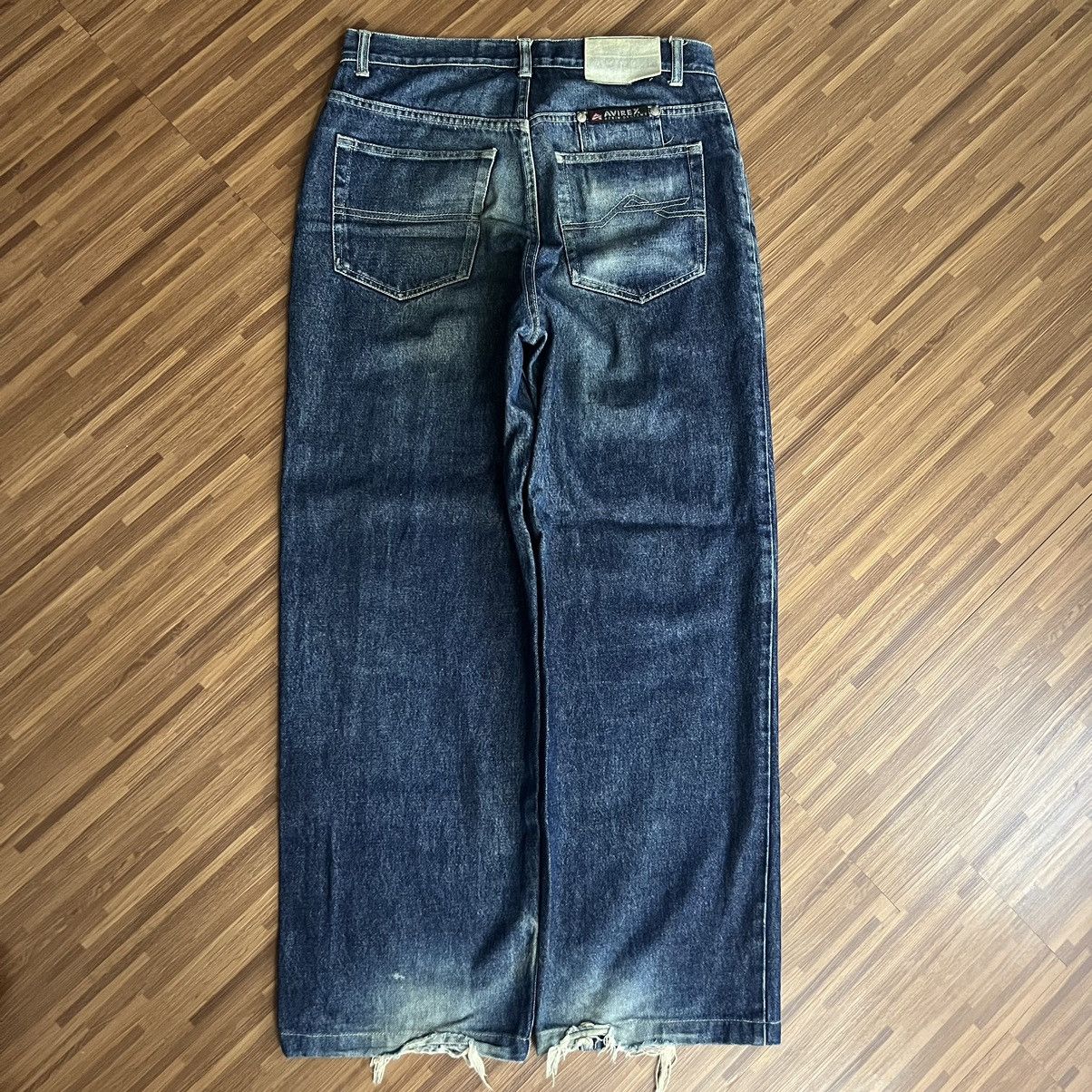Avirex “AVIREX” DISTRESS JEANS Size US 32 / EU 48 - 7 Thumbnail