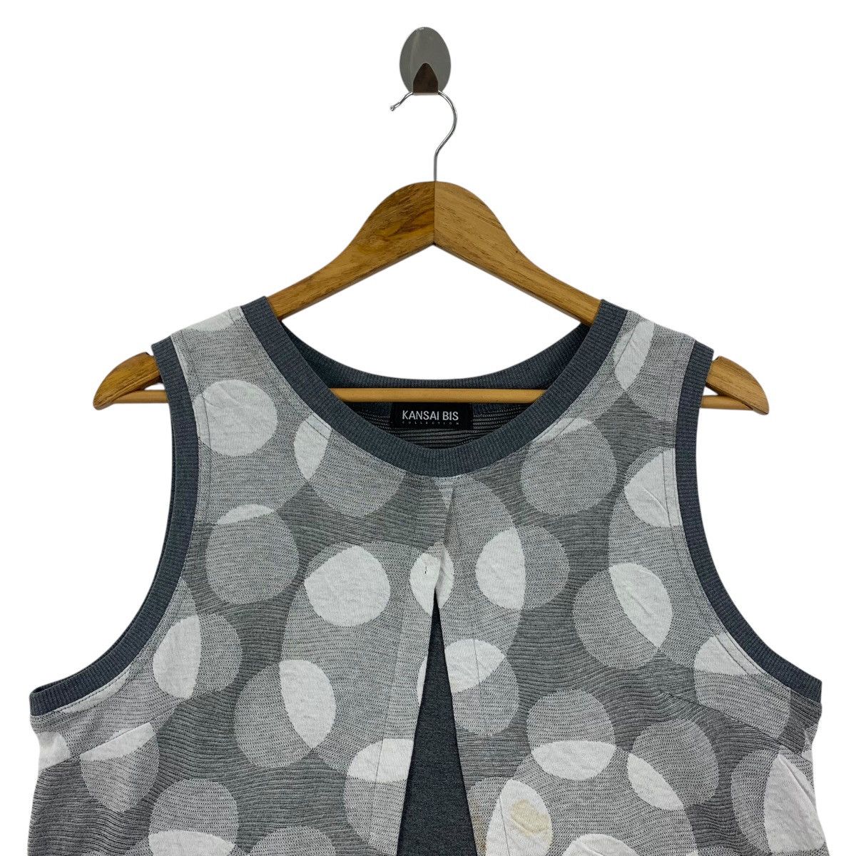 Kansai Yamamoto × Vintage Vintage KANSAI BIS Polka Dot women dress Size M / US 6-8 / IT 42-44 - 2 Thumbnail